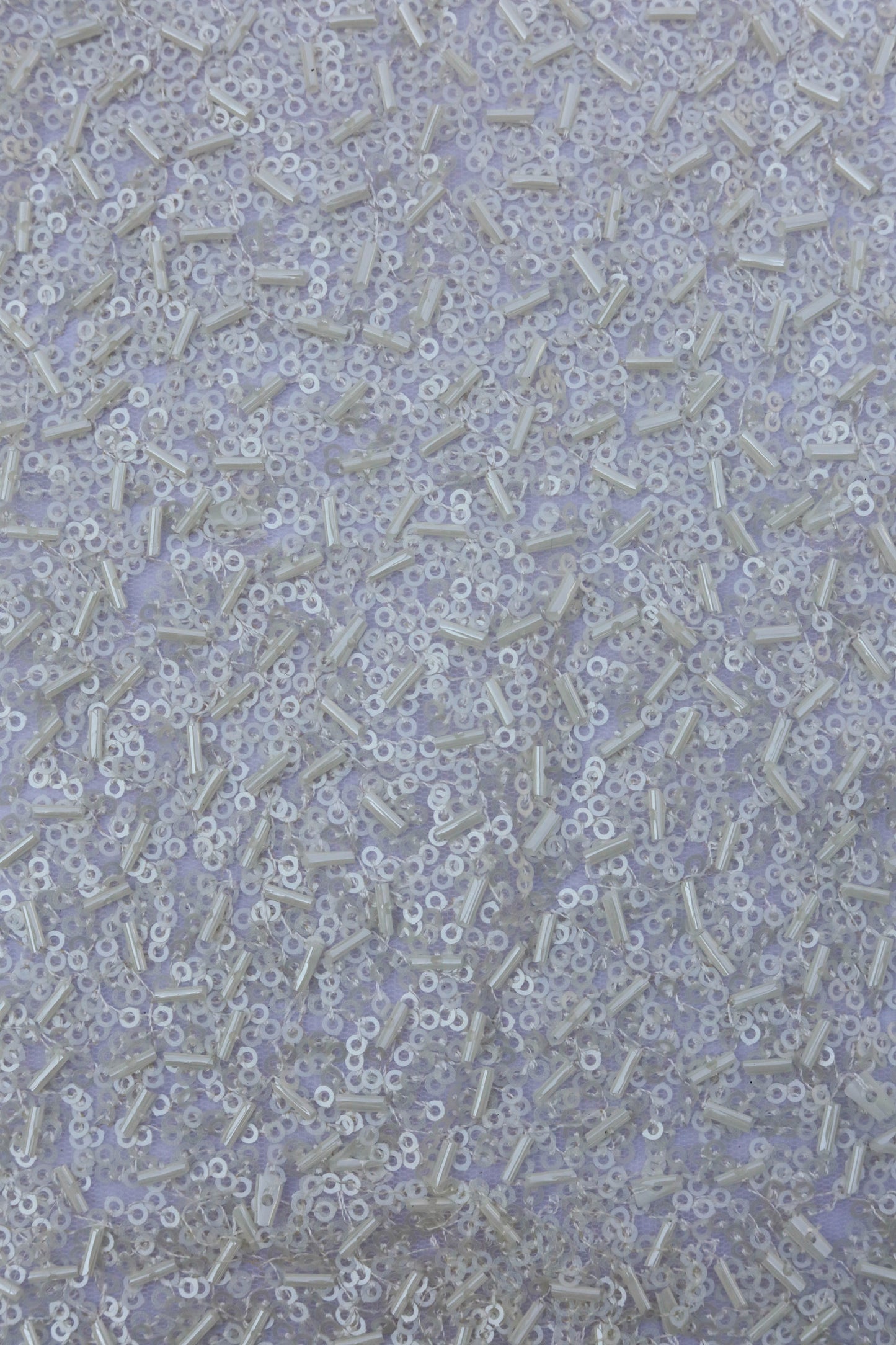 Metallic Luxe All Over Sequined Fabric