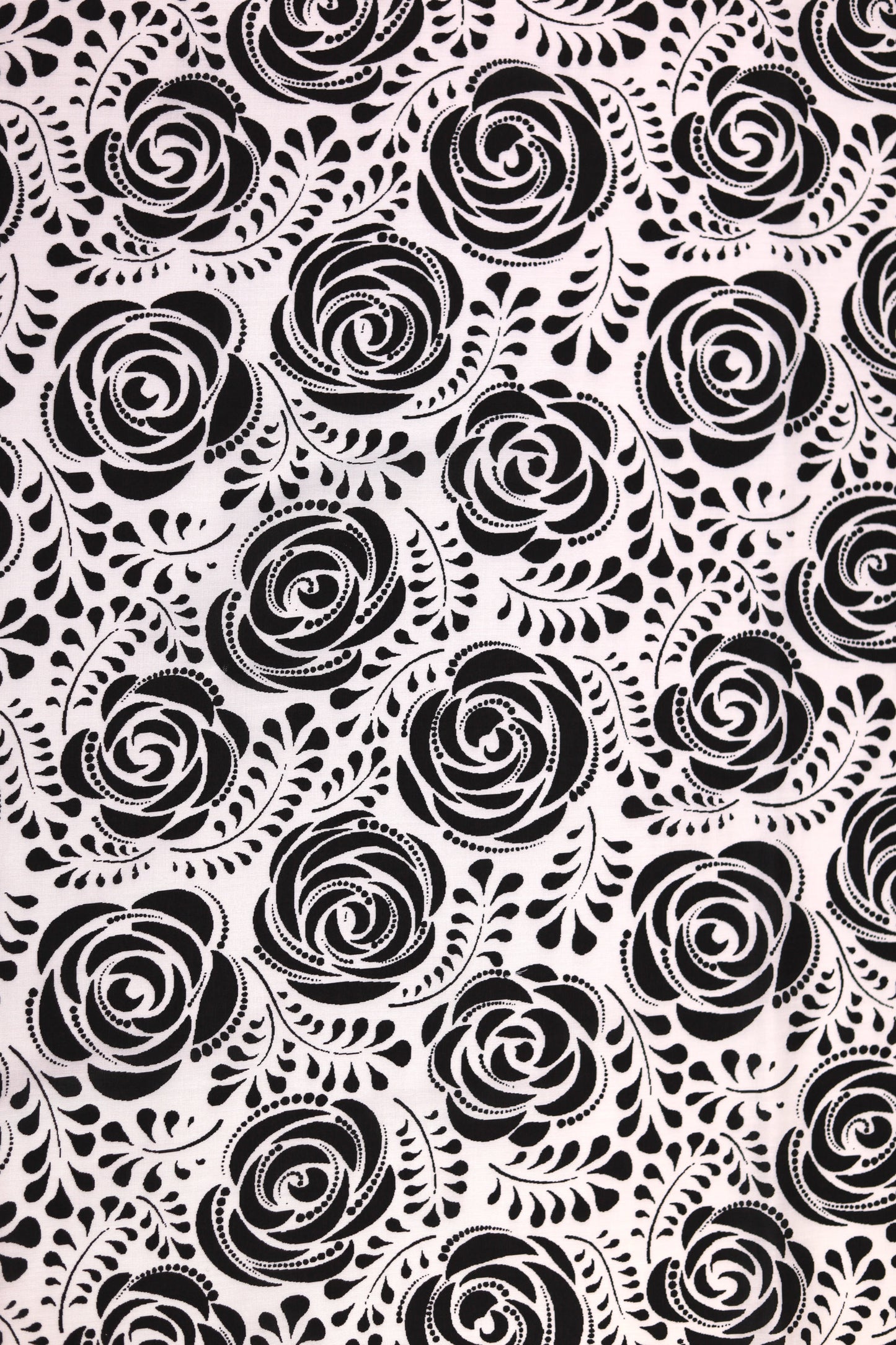 Midnight Rose Unstitched Fabric Combo