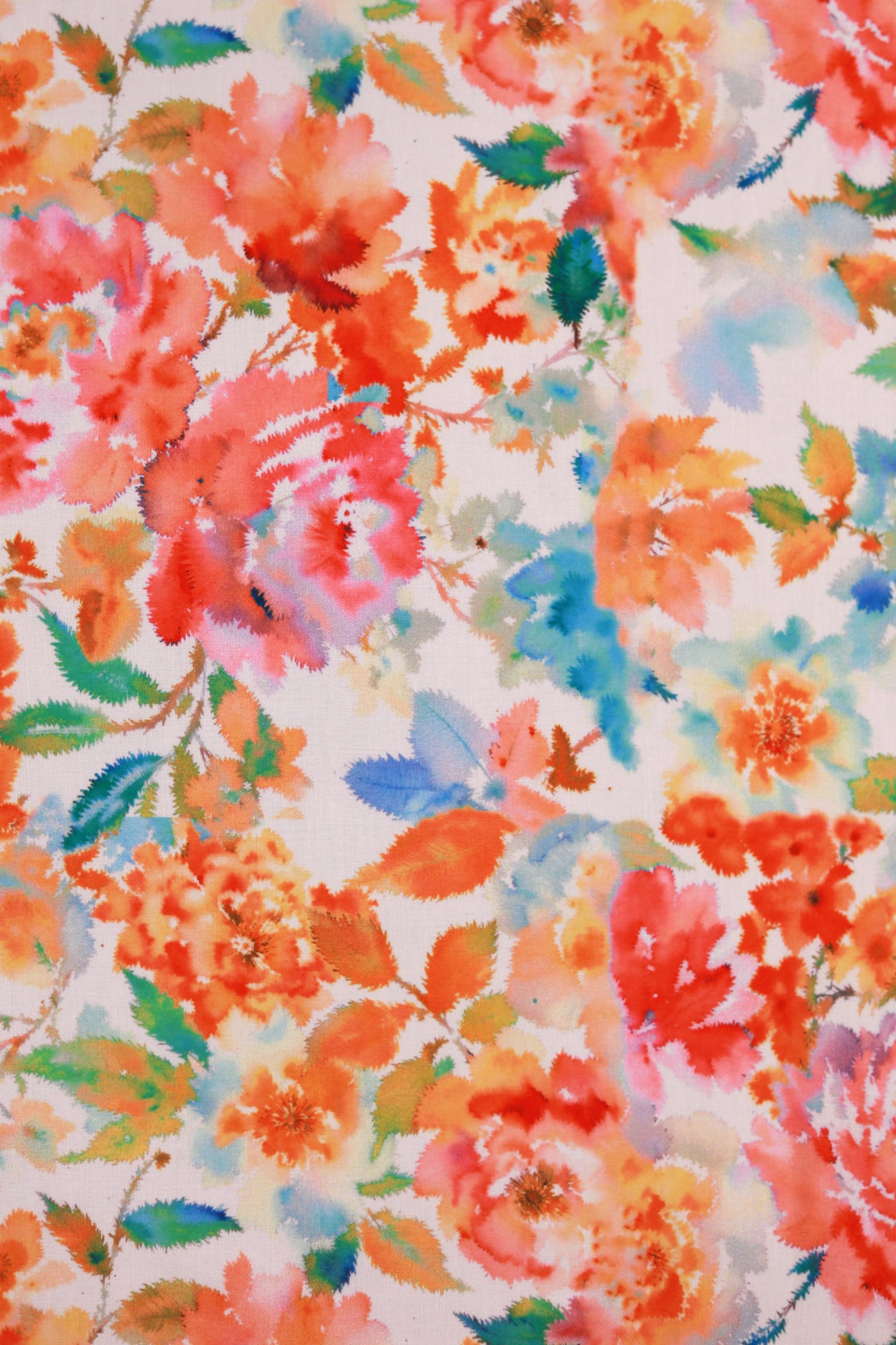 Sunset Bloom Unstitched Fabric Combo