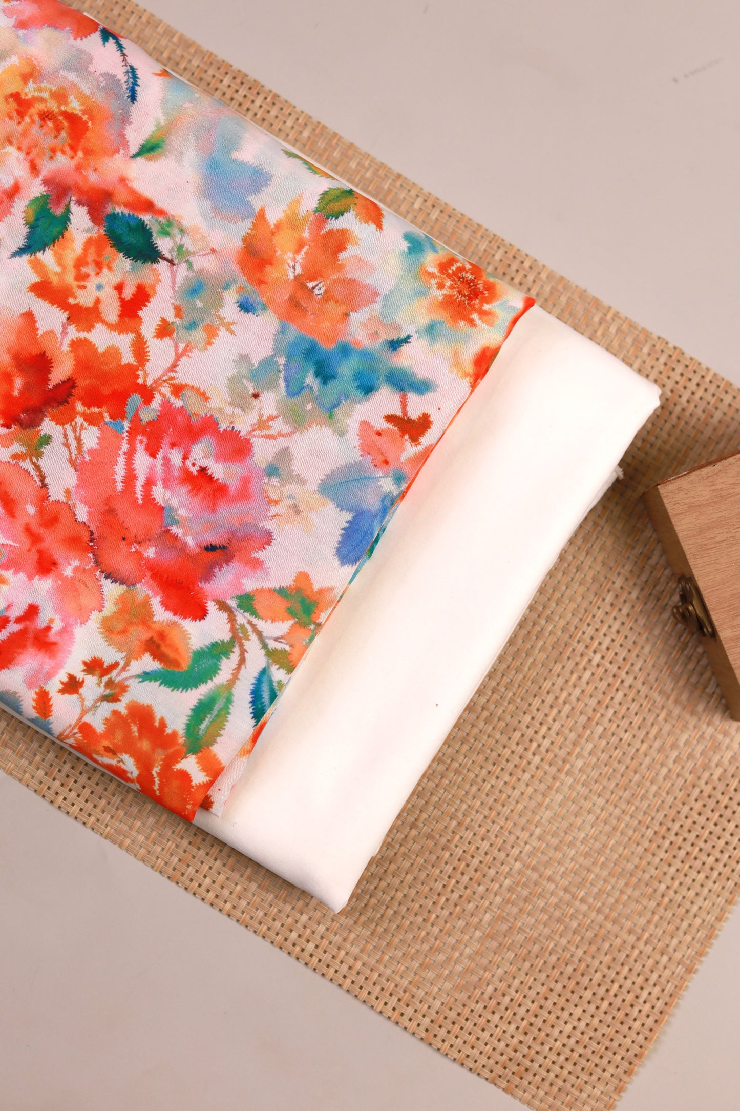 Sunset Bloom Unstitched Fabric Combo