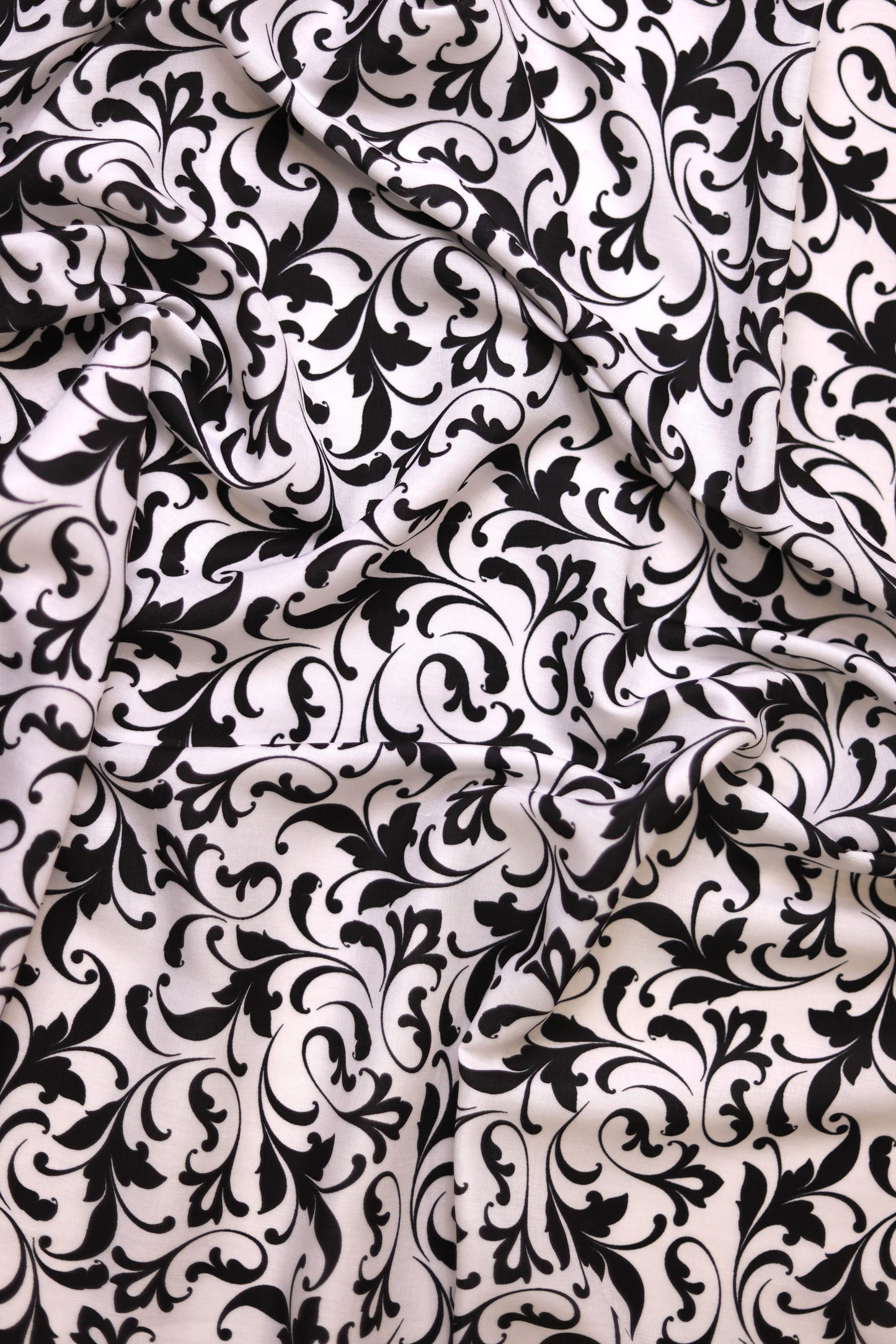 Noir Elegance Unstitched Fabric Combo