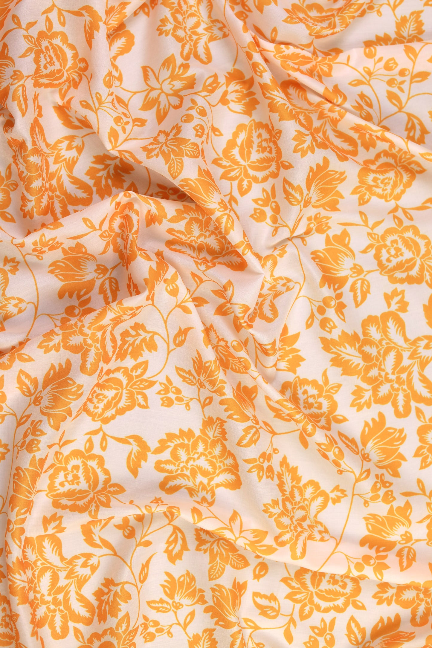 Golden Bloom Unstitched Fabric Combo