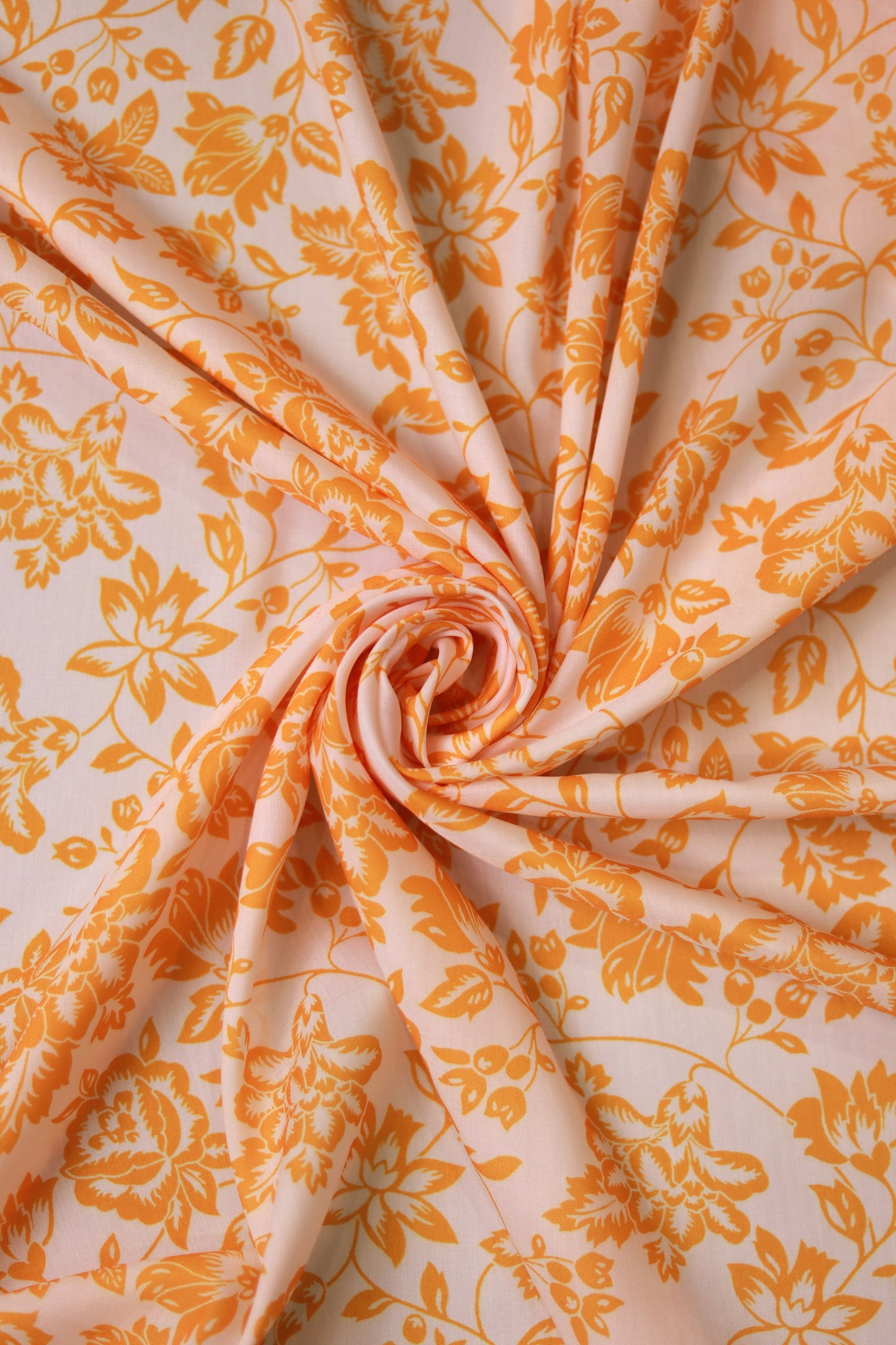 Golden Bloom Unstitched Fabric Combo