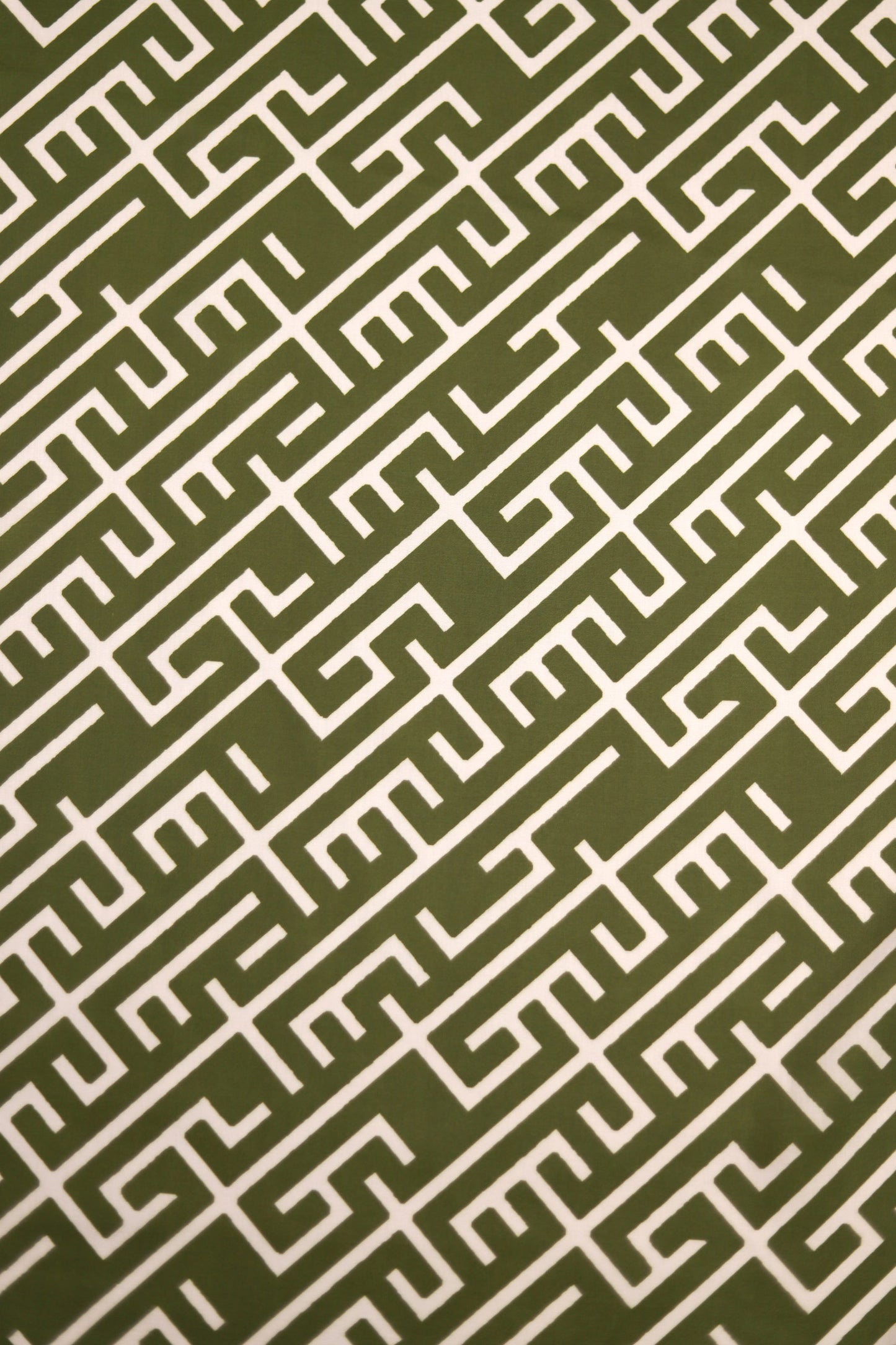 Olive Maze Unstitched Fabric Combo
