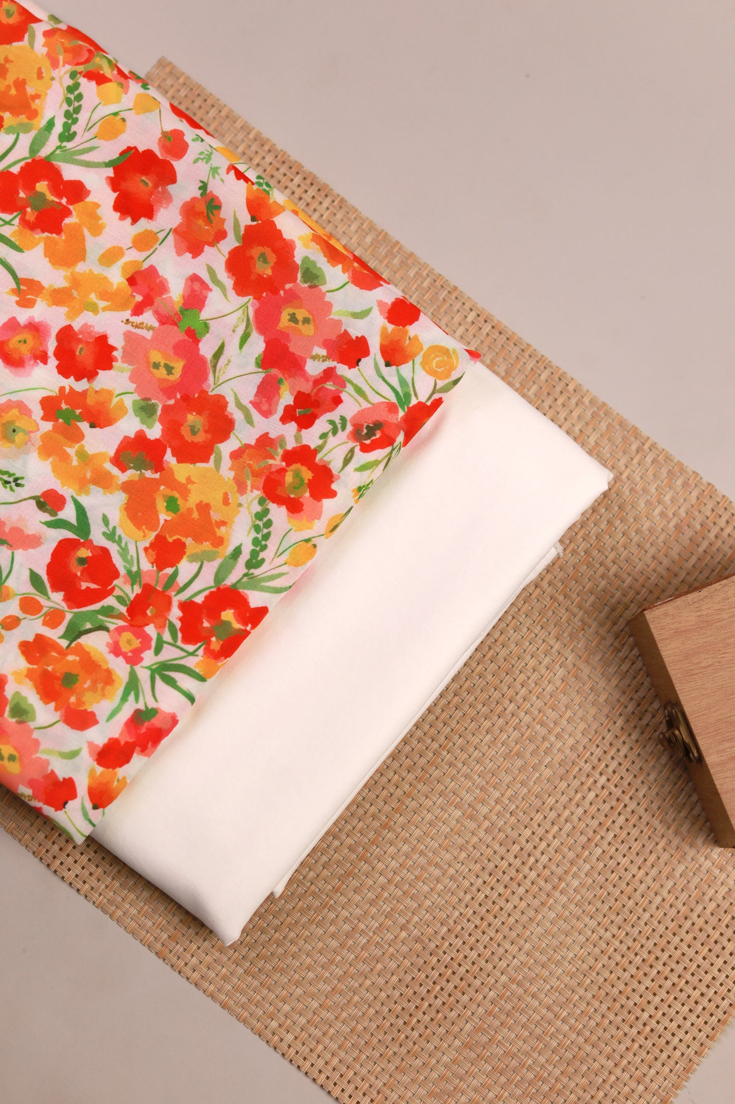 Blooming Grace Unstitched Fabric Combo