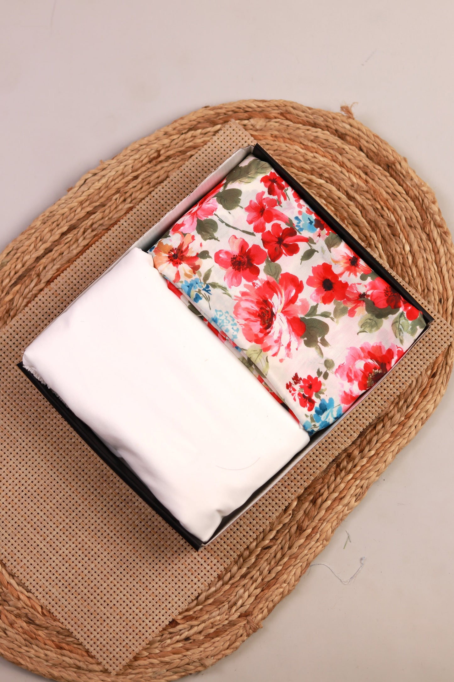 Rosé Garden Unstitched Fabric Combo