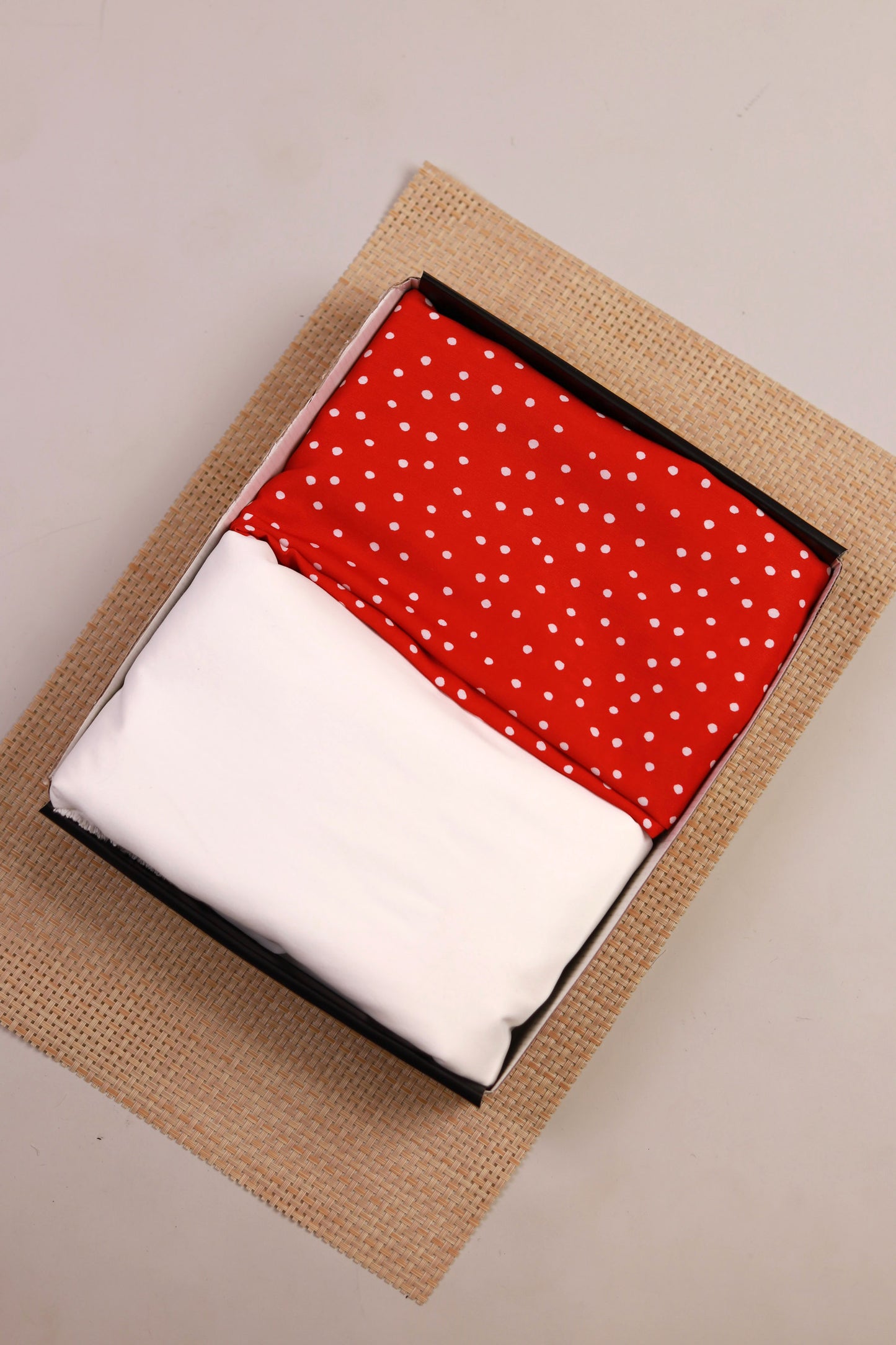 Classic Polka Unstitched Fabric Combo