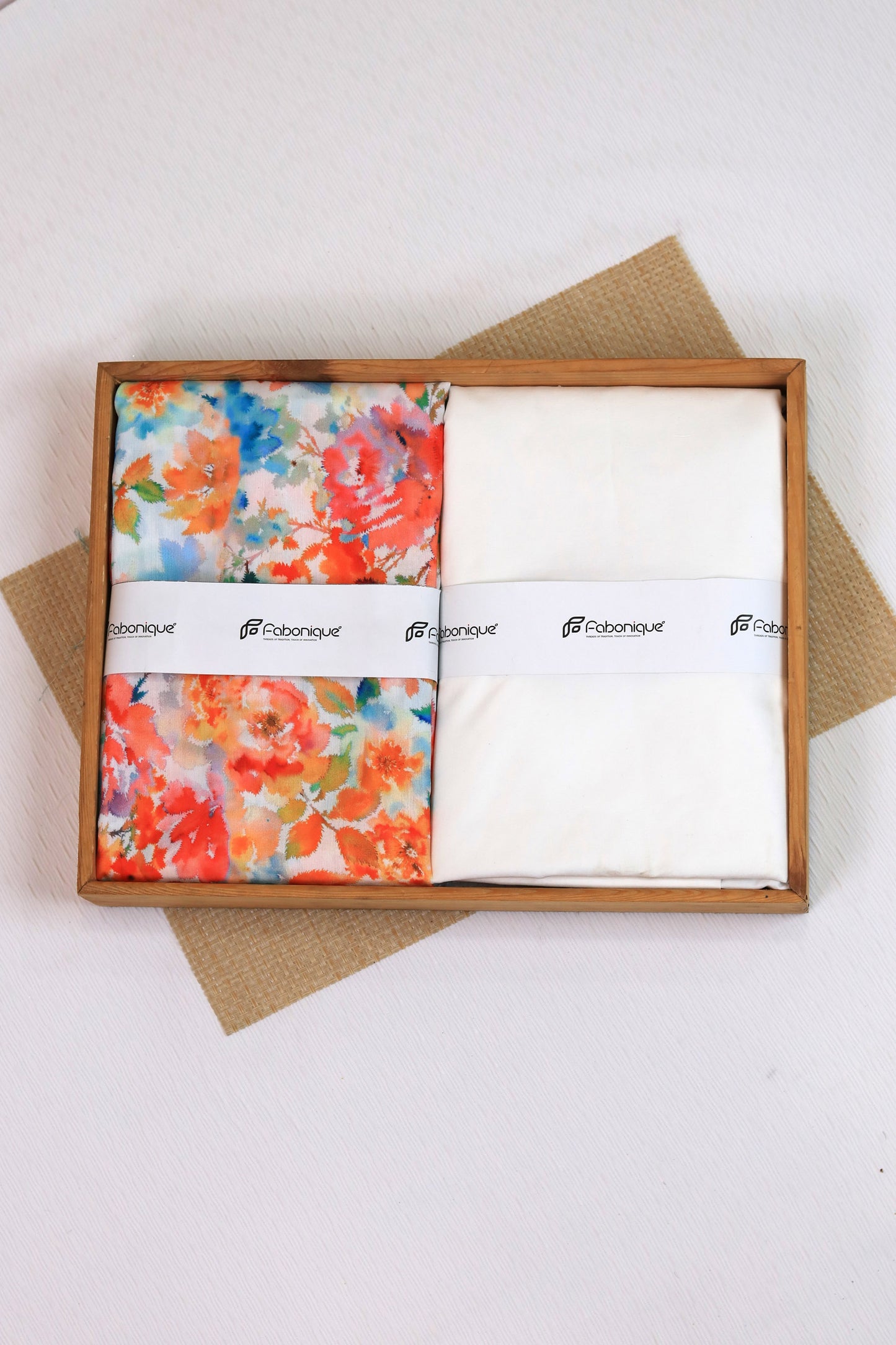 Sunset Bloom Unstitched Fabric Combo