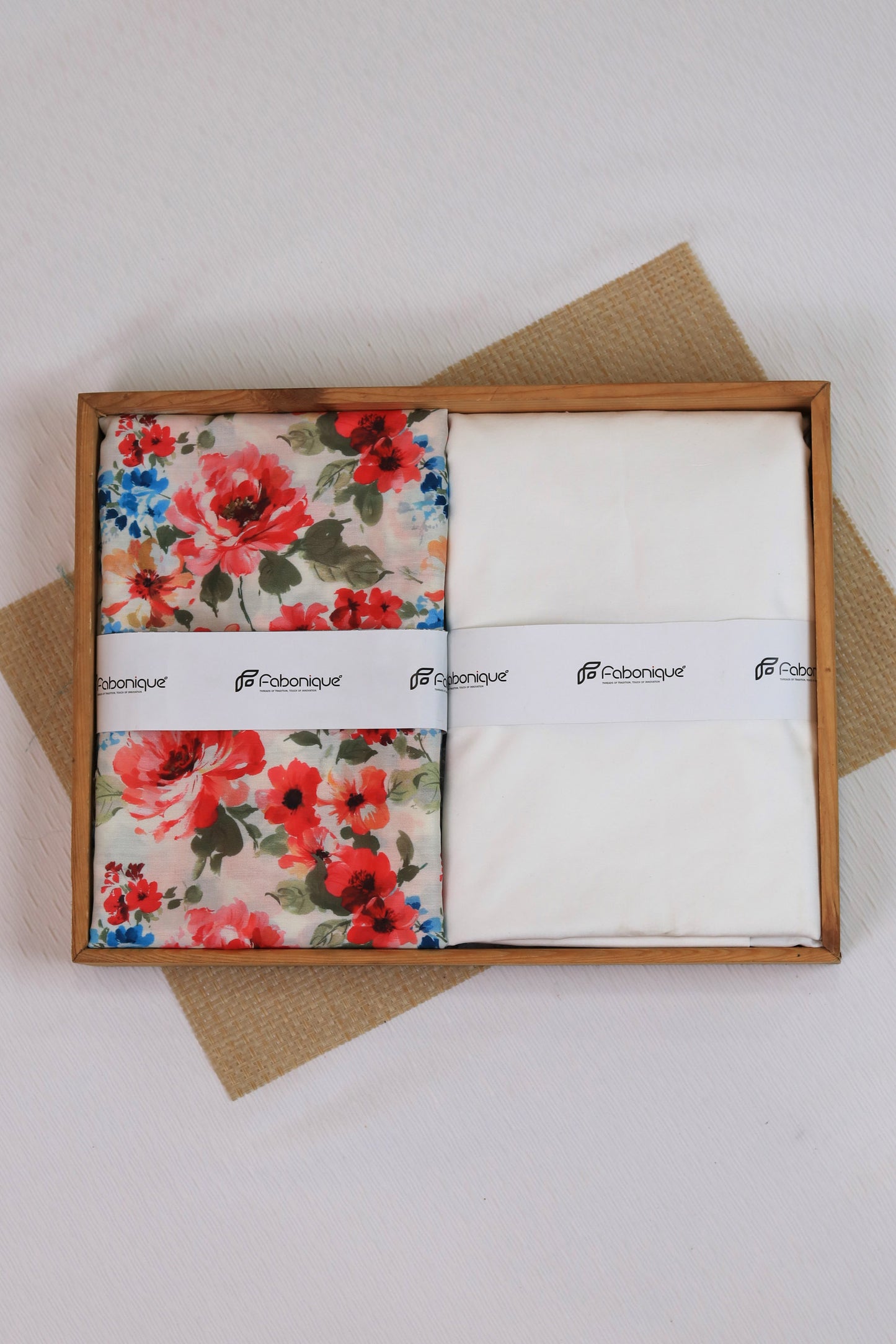 Rosé Garden Unstitched Fabric Combo