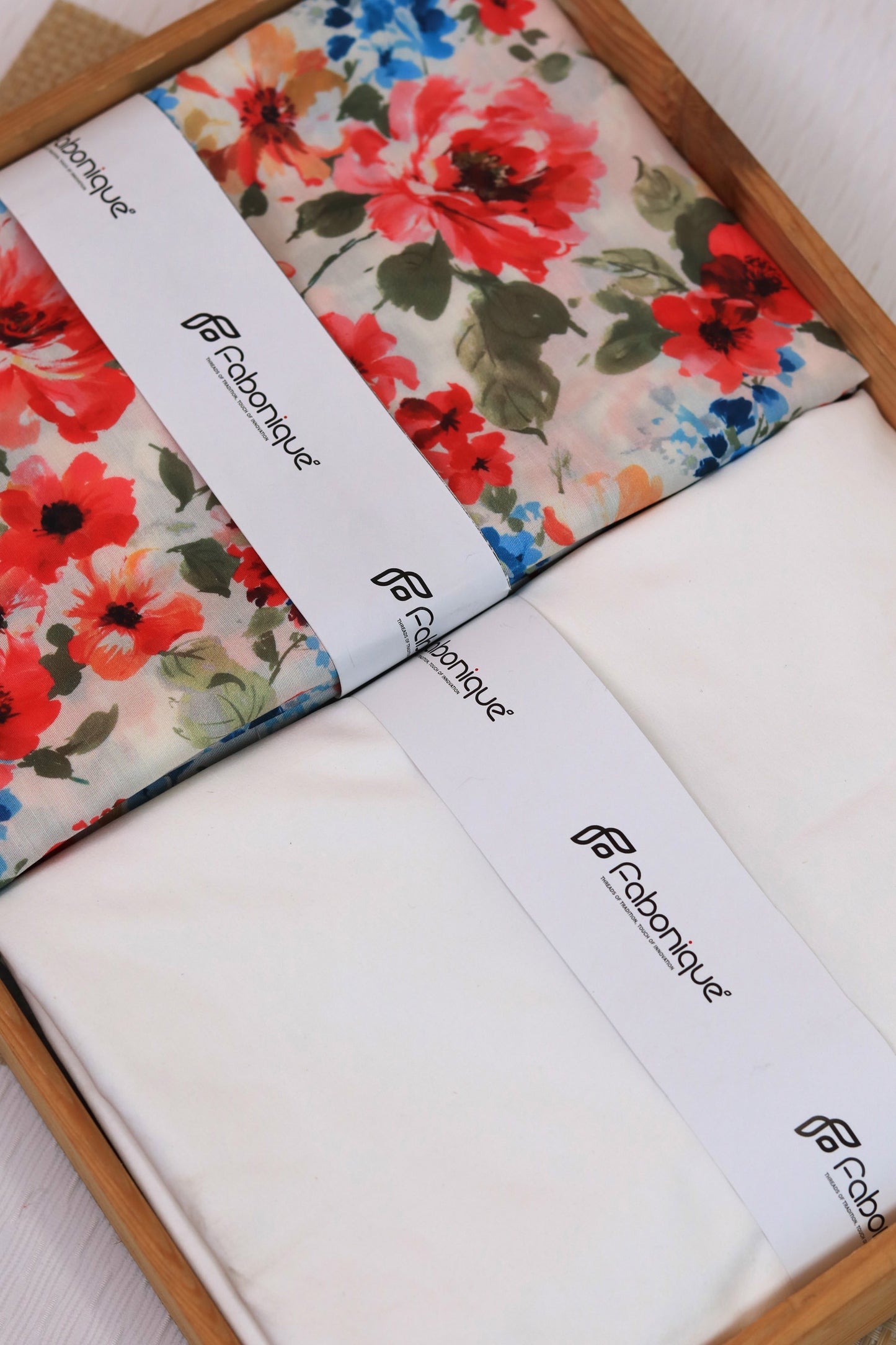 Rosé Garden Unstitched Fabric Combo