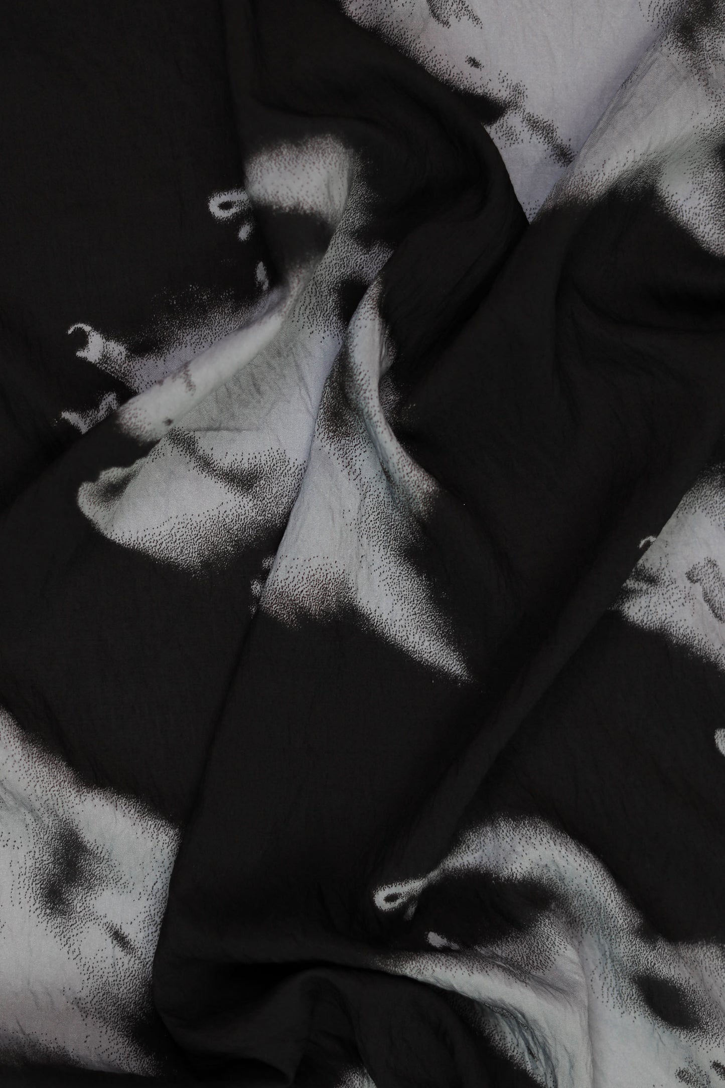 Smoky Mirage Gradient Viscose Nylon Fabric