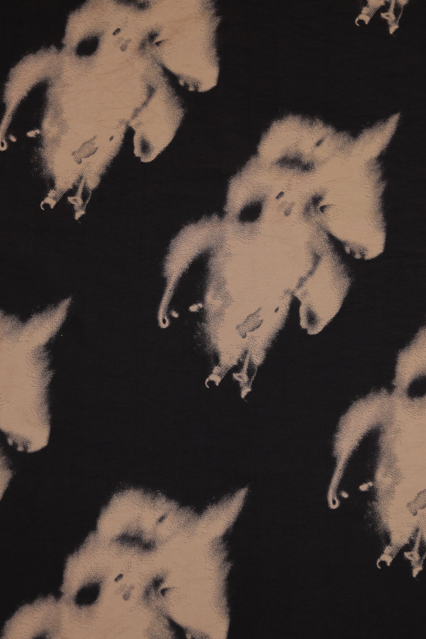 Smoky Mirage Gradient Viscose Nylon Fabric