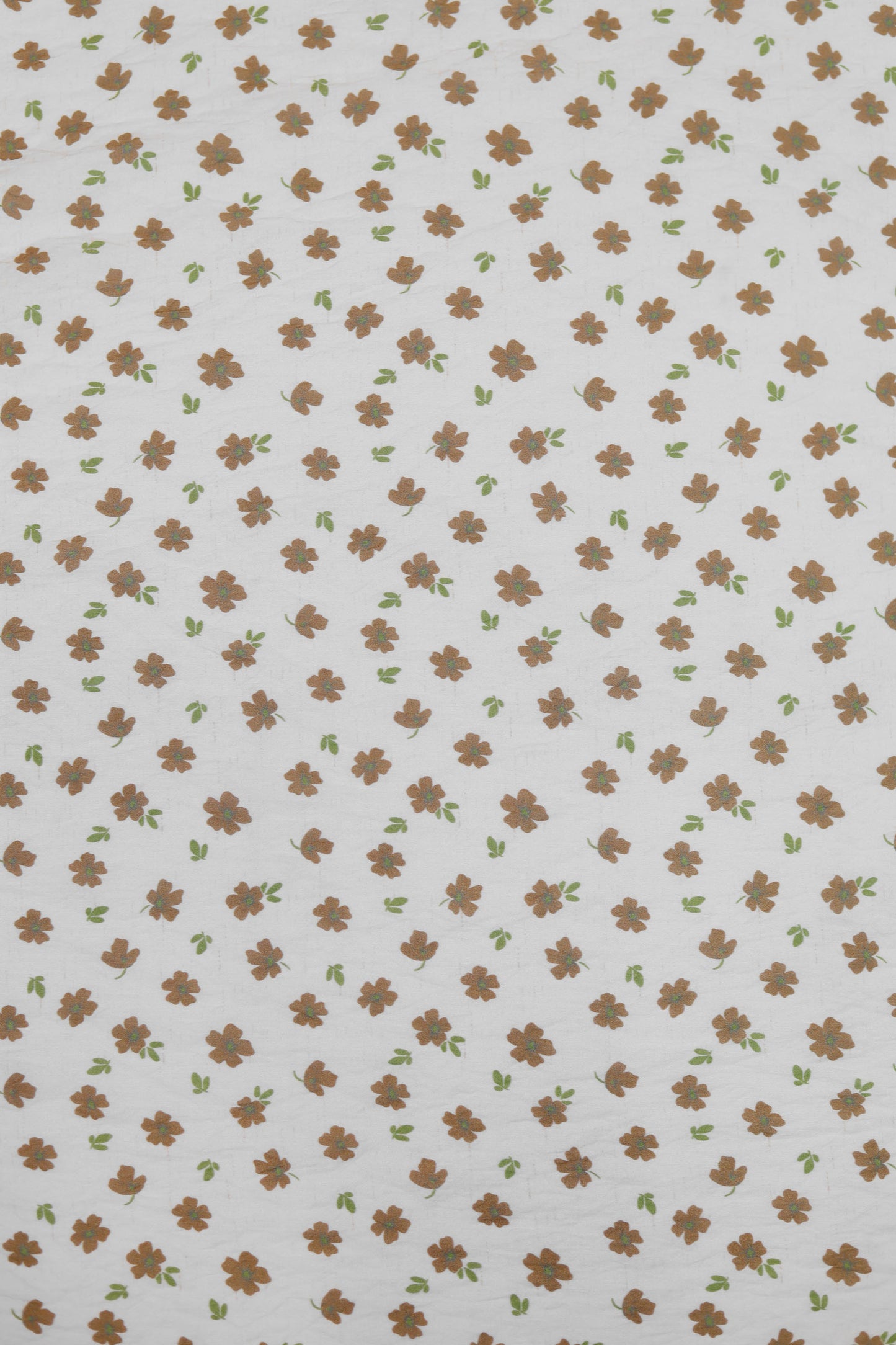 Pastel Meadow Viscose Nylon Printed Fabric