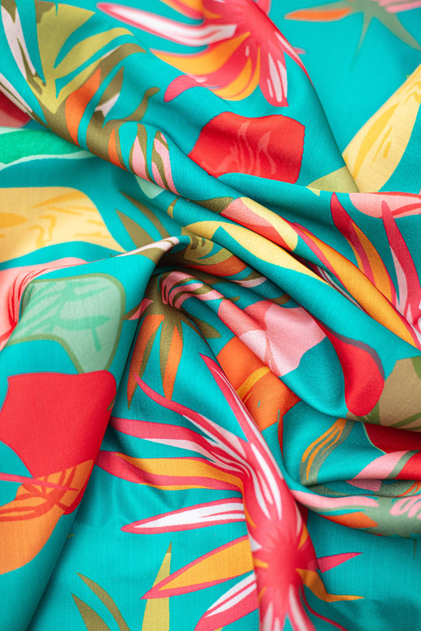 Lustrous Bloom Muslin Fabric