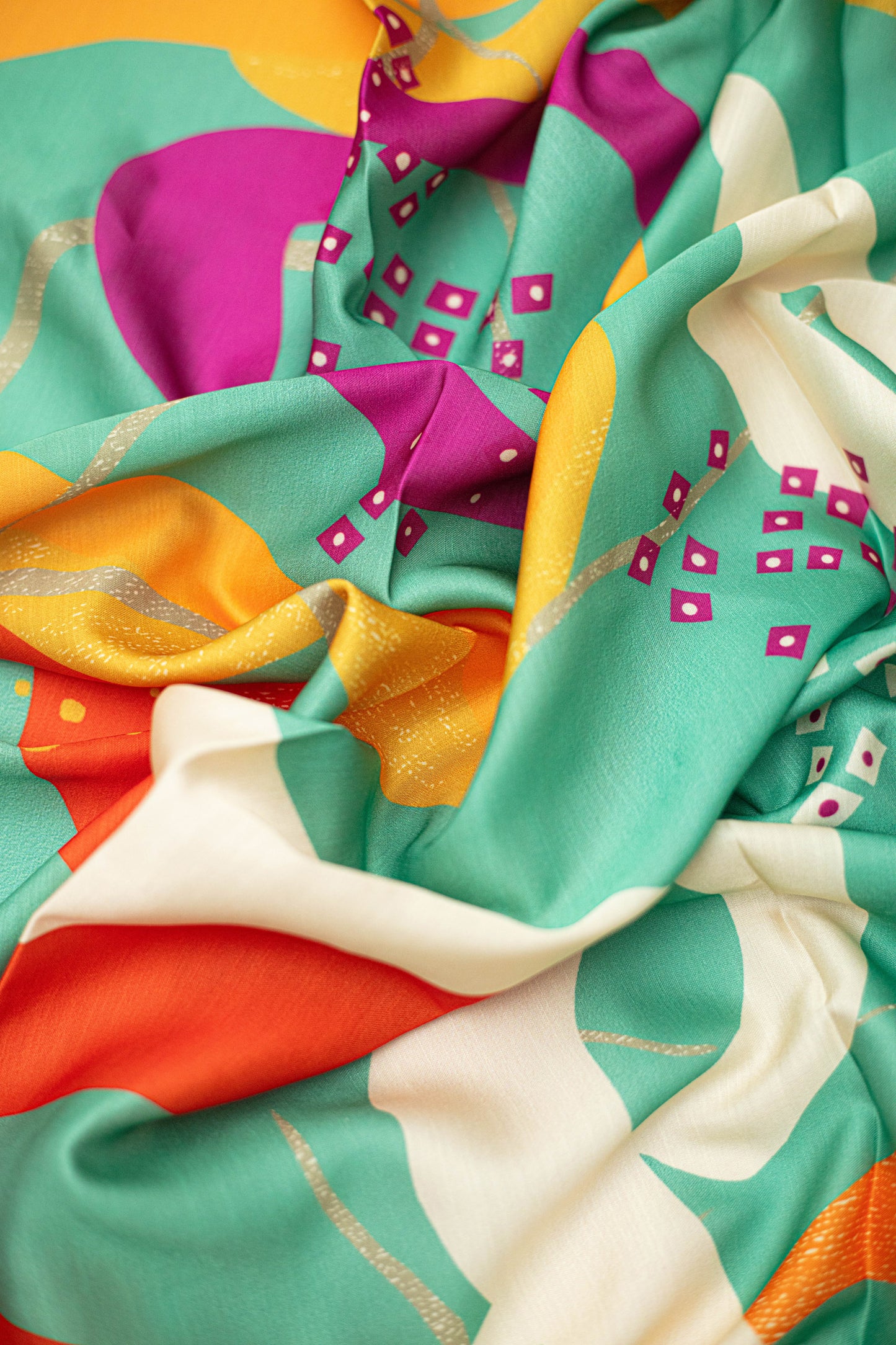 Tropical Breeze Muslin Fabric
