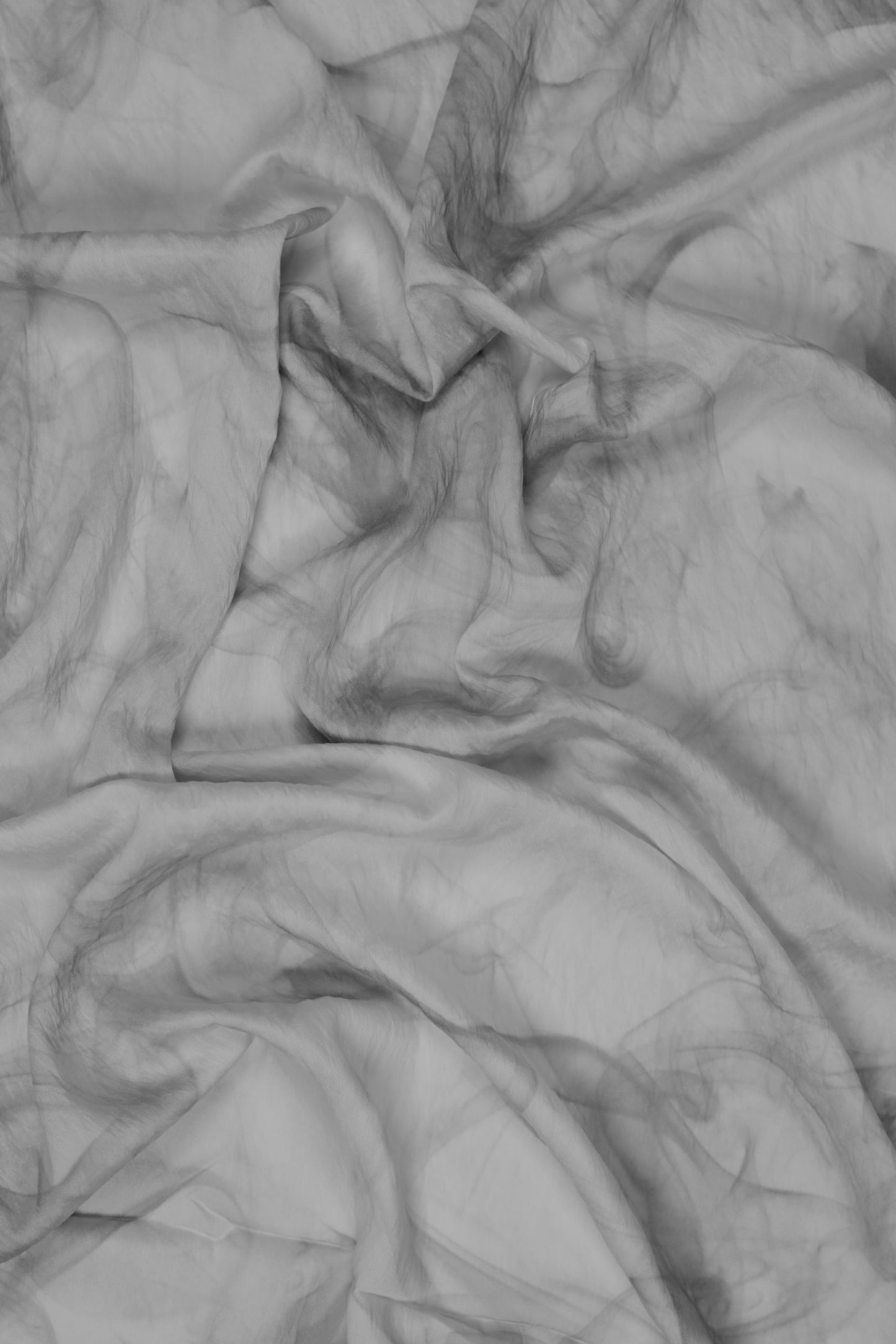 Foggy Marble Viscose Nylon Printed Fabric