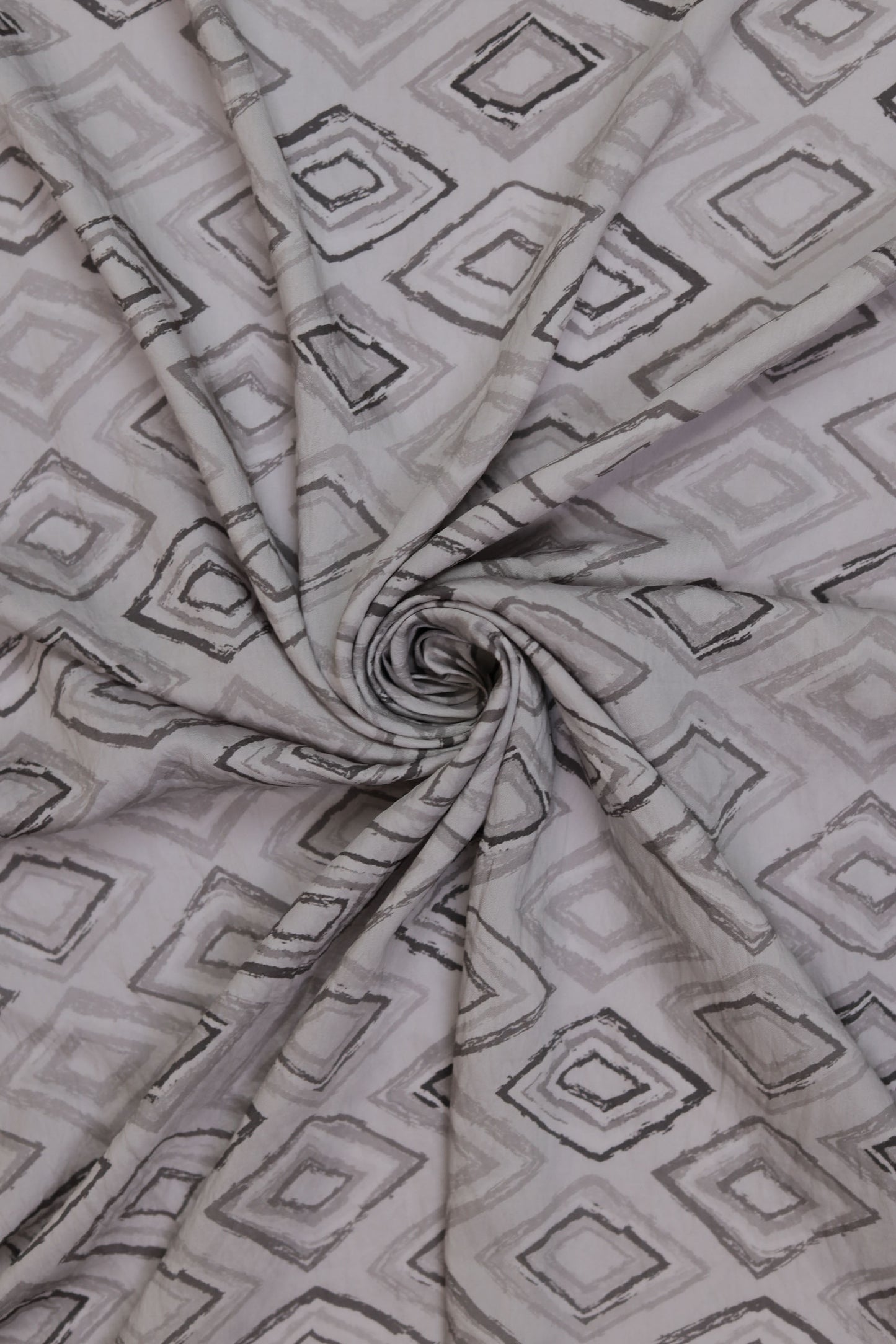 Mystic Layers Diamond Print Viscose Fabric