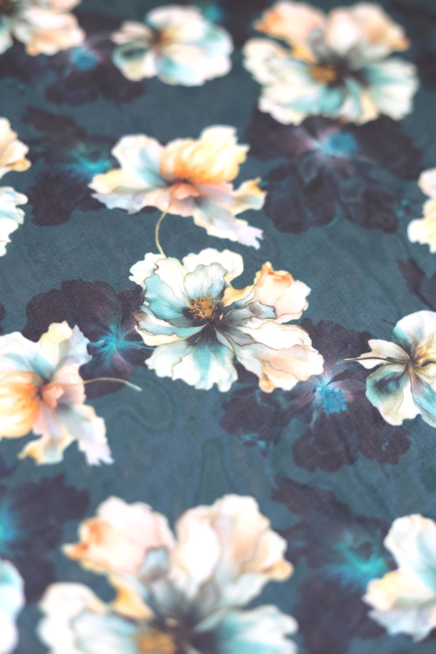 Dusky Dahlia Tabby Fabric