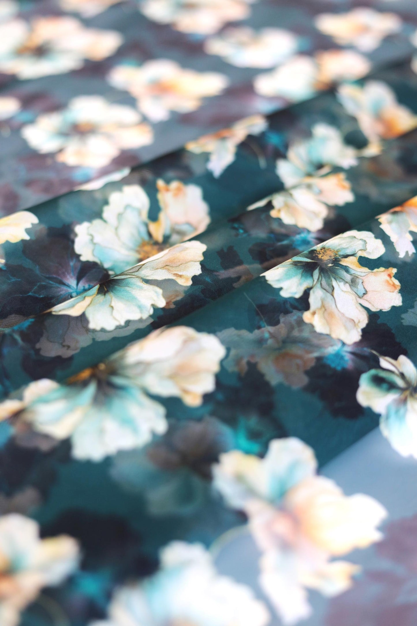 Dusky Dahlia Tabby Fabric