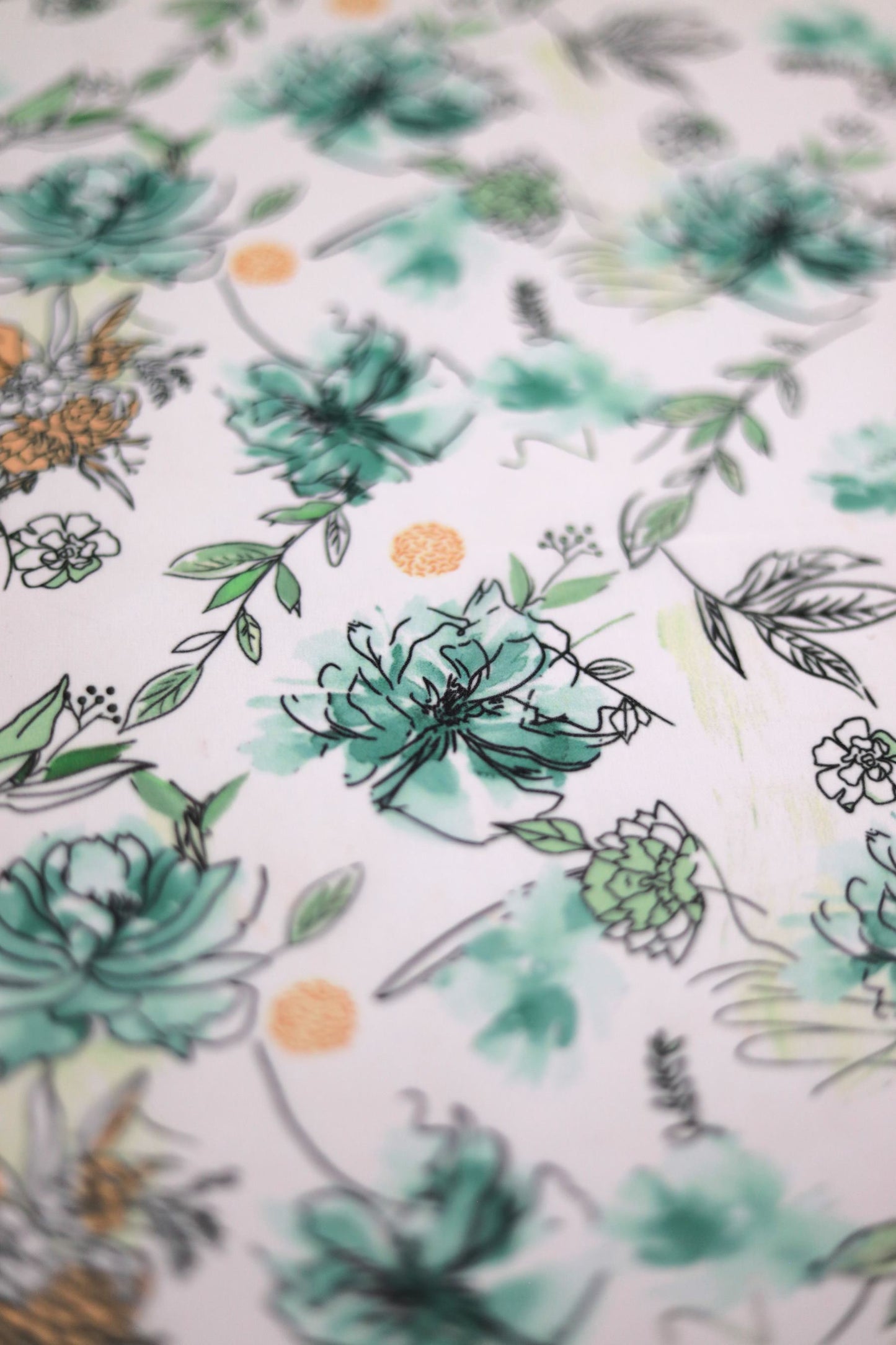 Aquarelle Garden Weightless Fabric