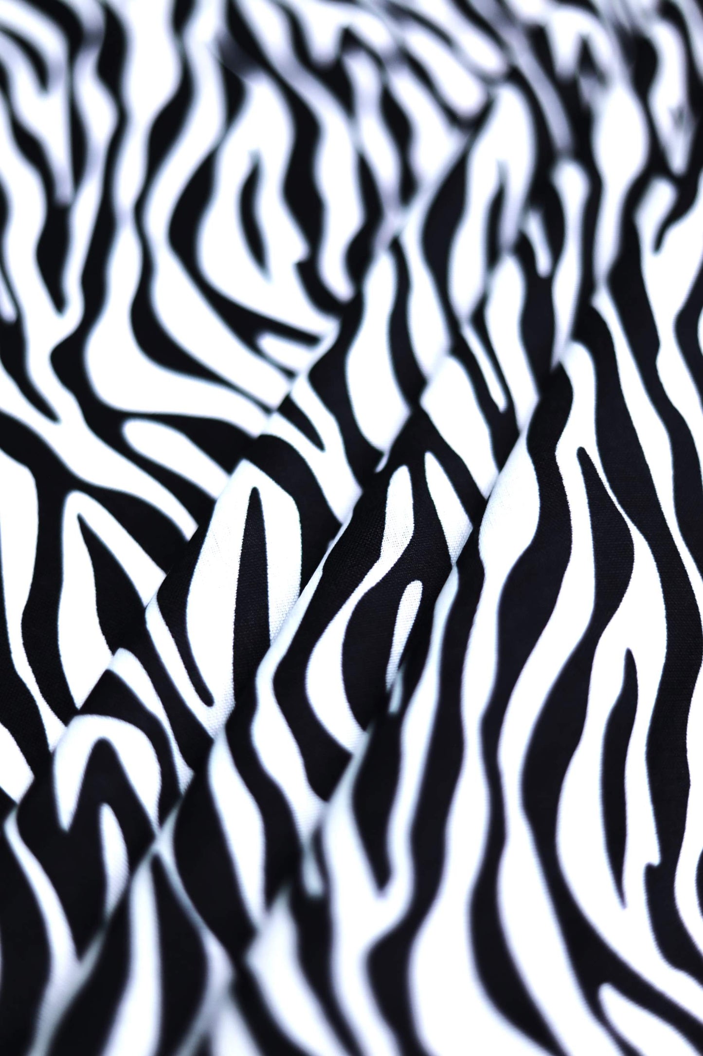 Zebra Zen Linen Fabric