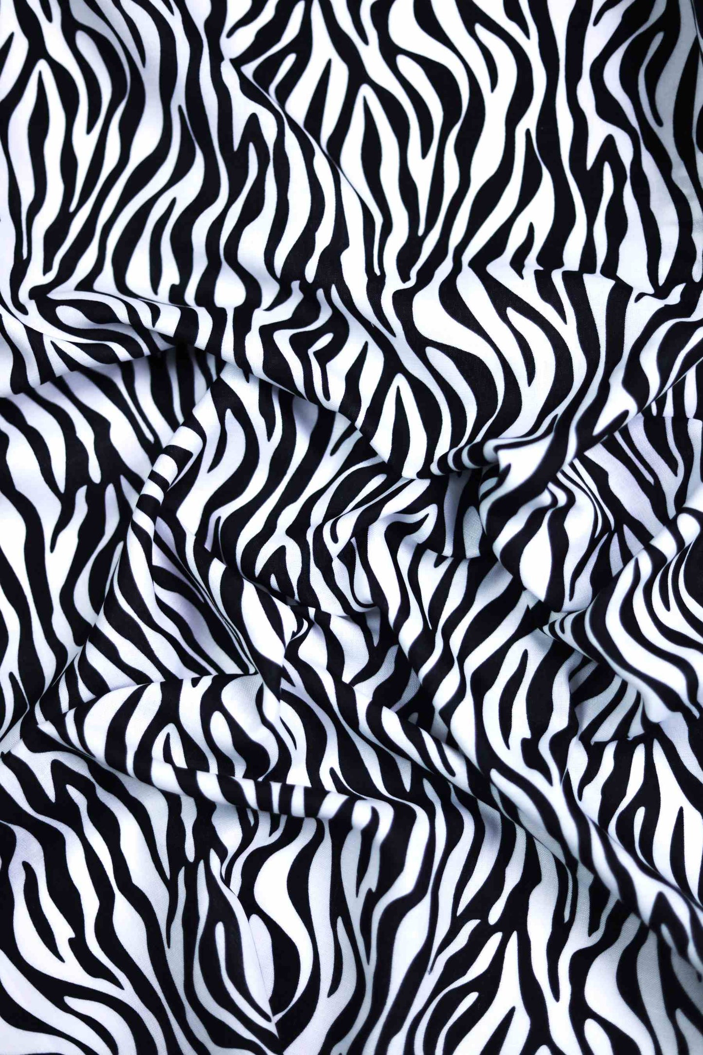 Zebra Zen Linen Fabric