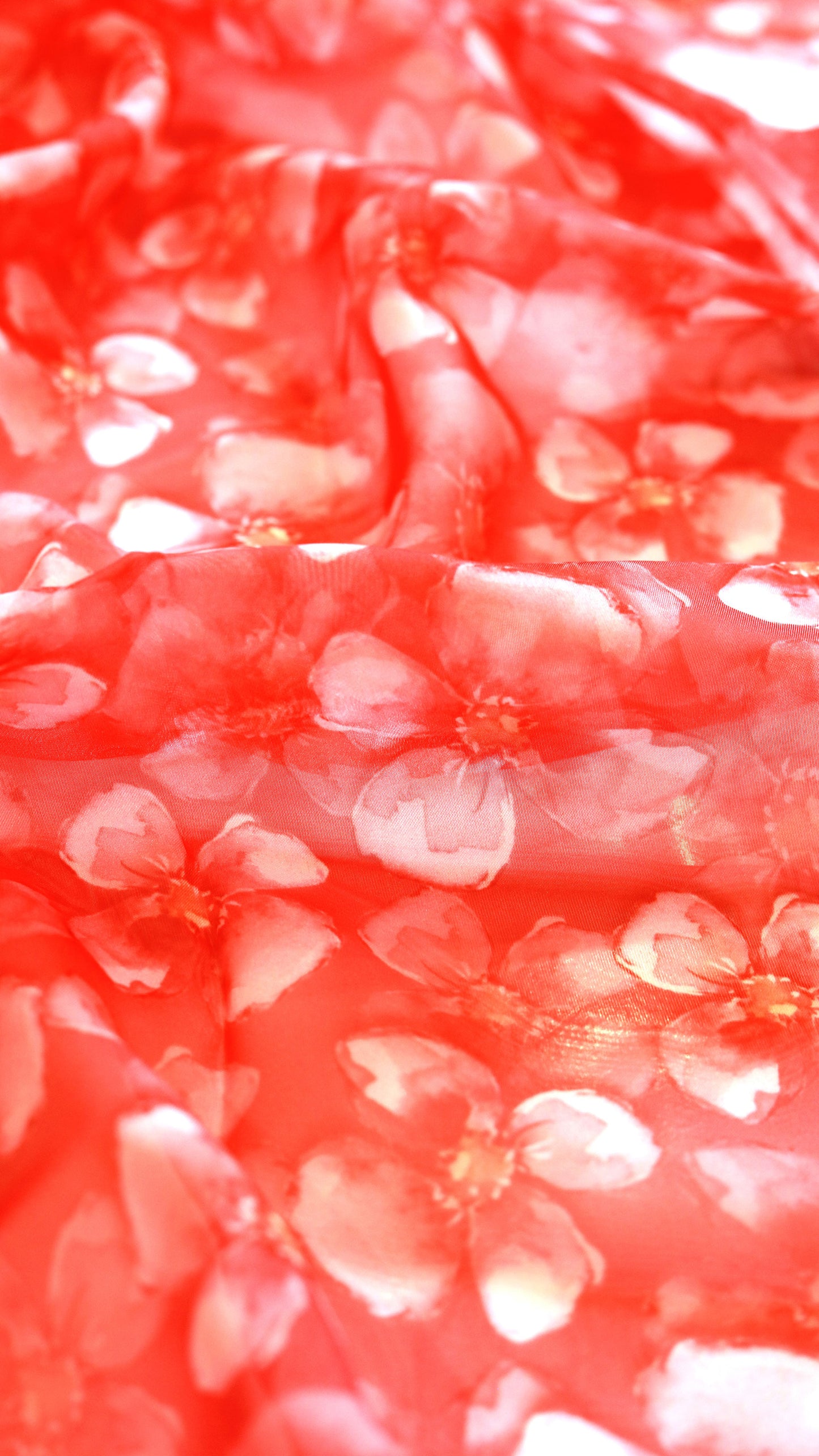 Crimson Petal Tabby Fabric