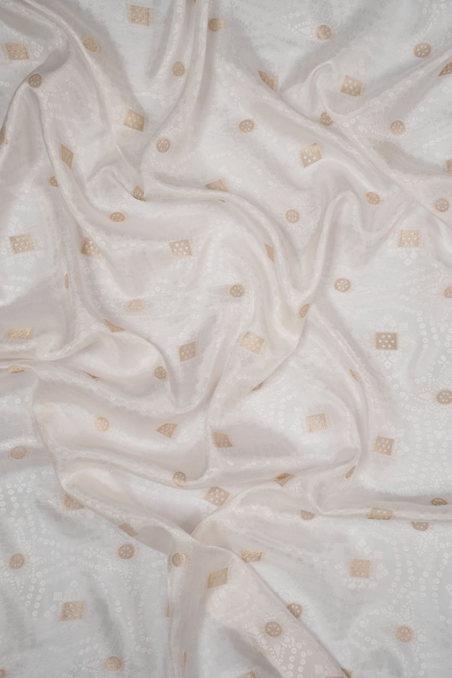 Classic Mandala Abstract Tissue Jacquard