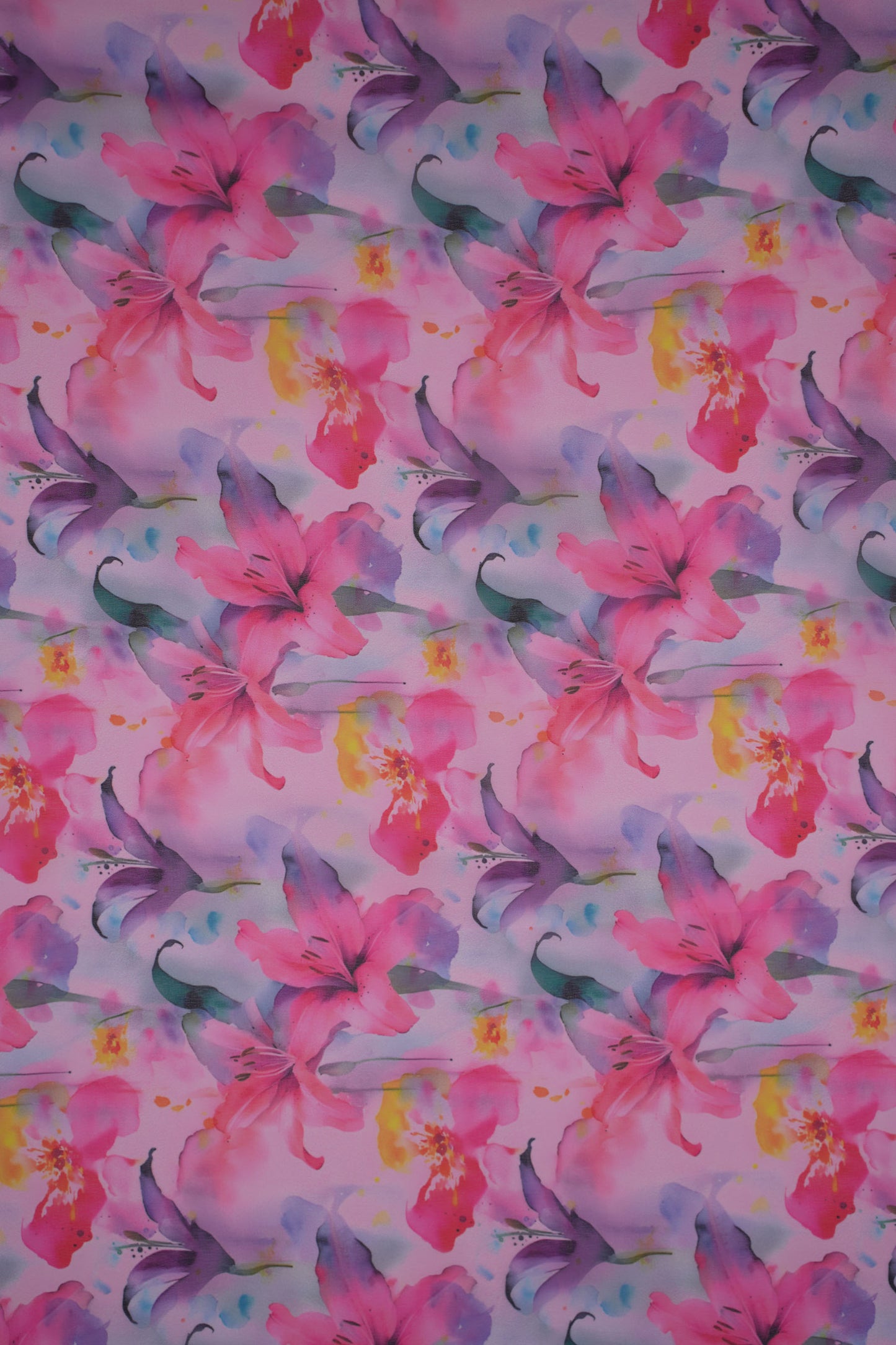 ColorScape Vibrant Floral Weightless Printed Fabric