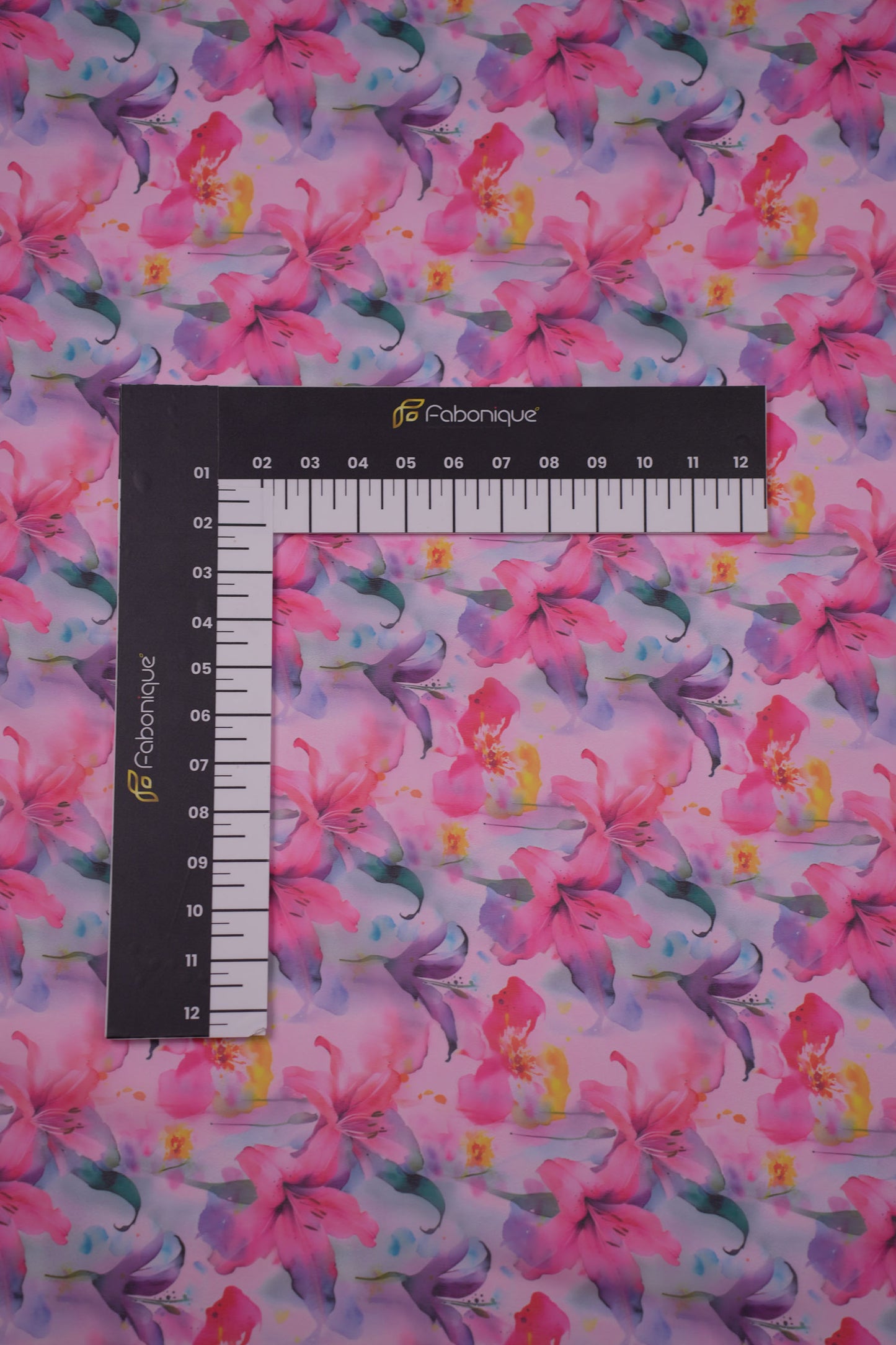 ColorScape Vibrant Floral Weightless Printed Fabric