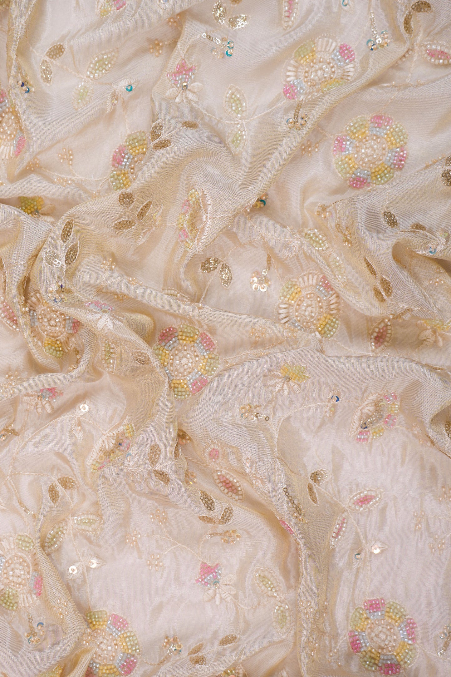 Pastel Bloom Elegance Fabric