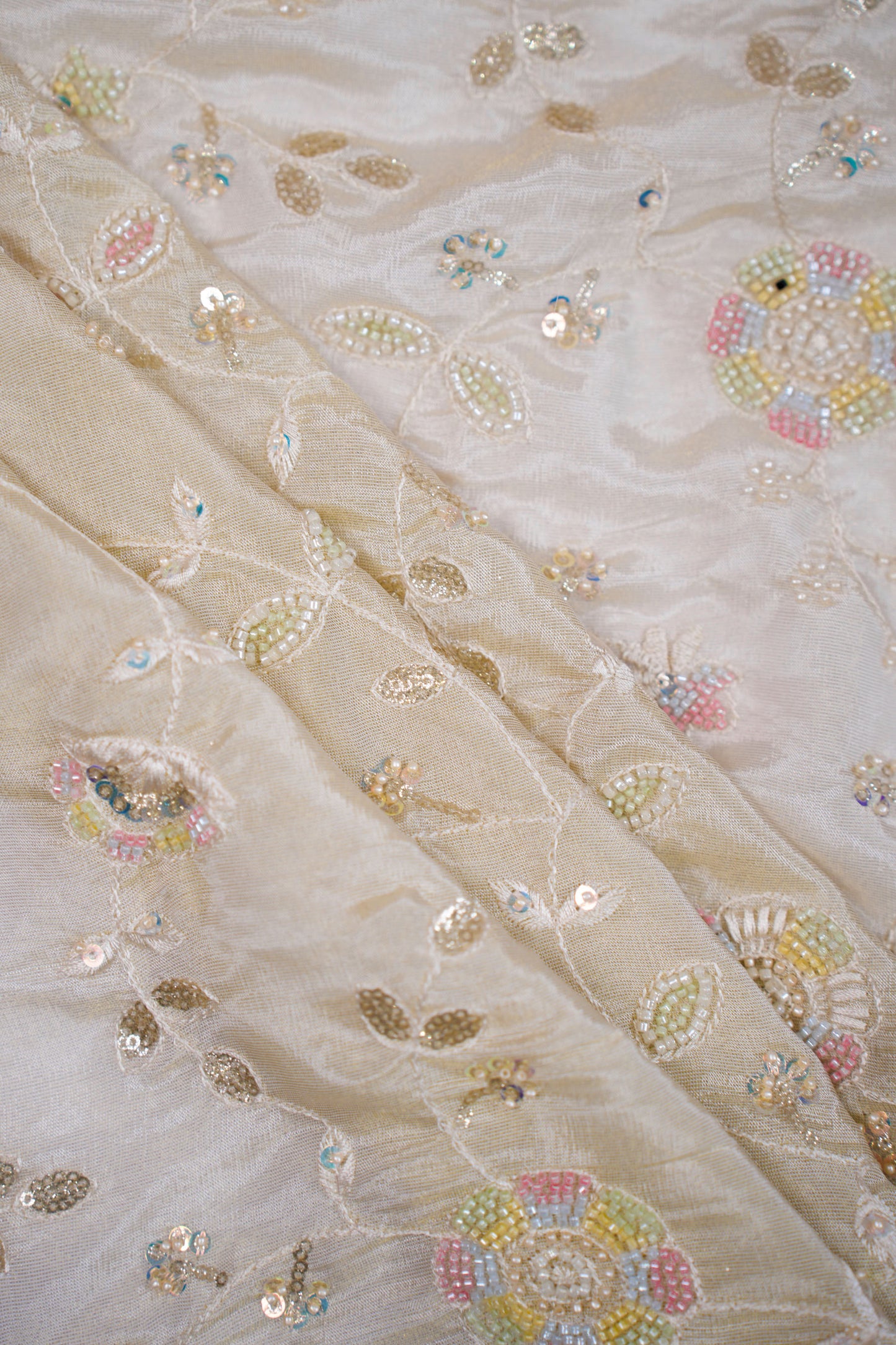 Pastel Bloom Elegance Fabric