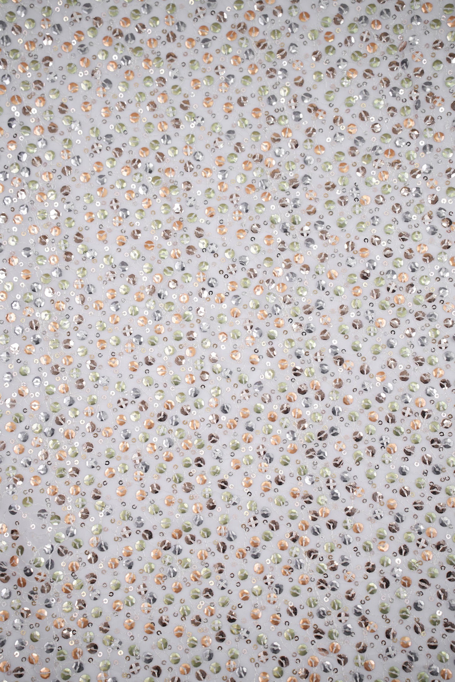 Celestial Spark Multitone Sequin Viscose Georgette Fabric