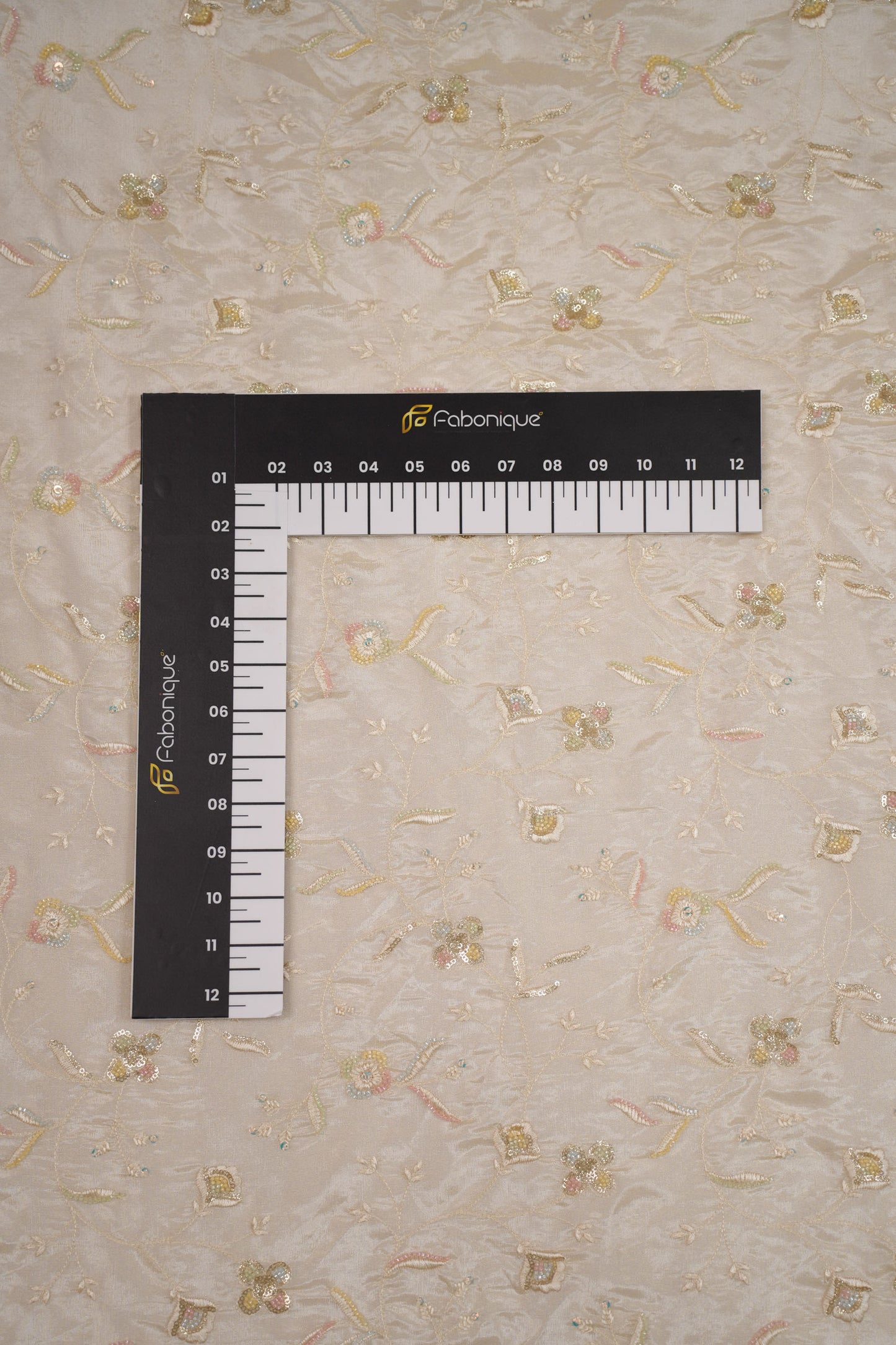 Pastel Charm Embellish Tissue Fabric