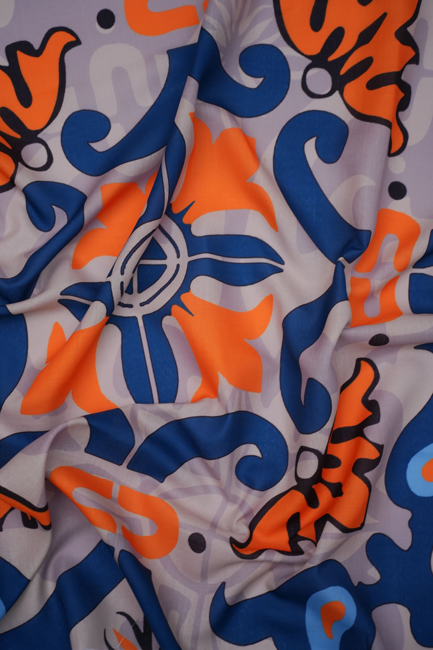 Coastal Carnival Linen Printed Fabric