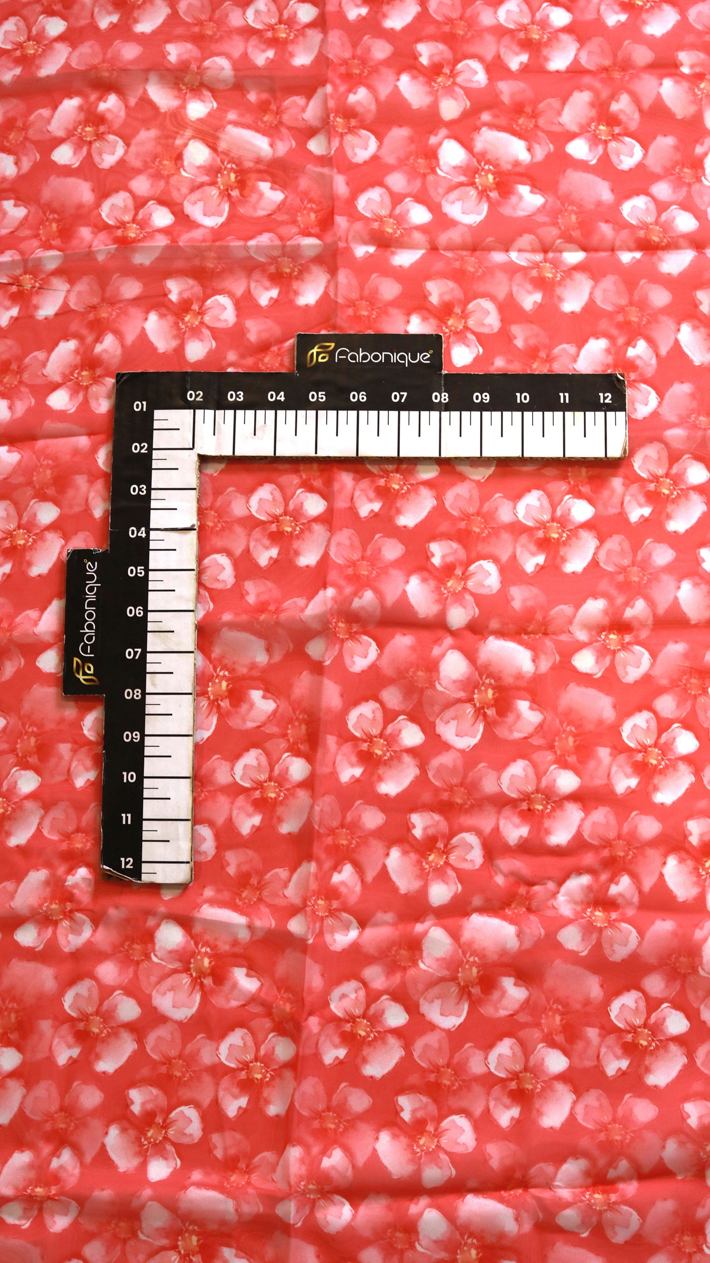 Crimson Petal Tabby Fabric