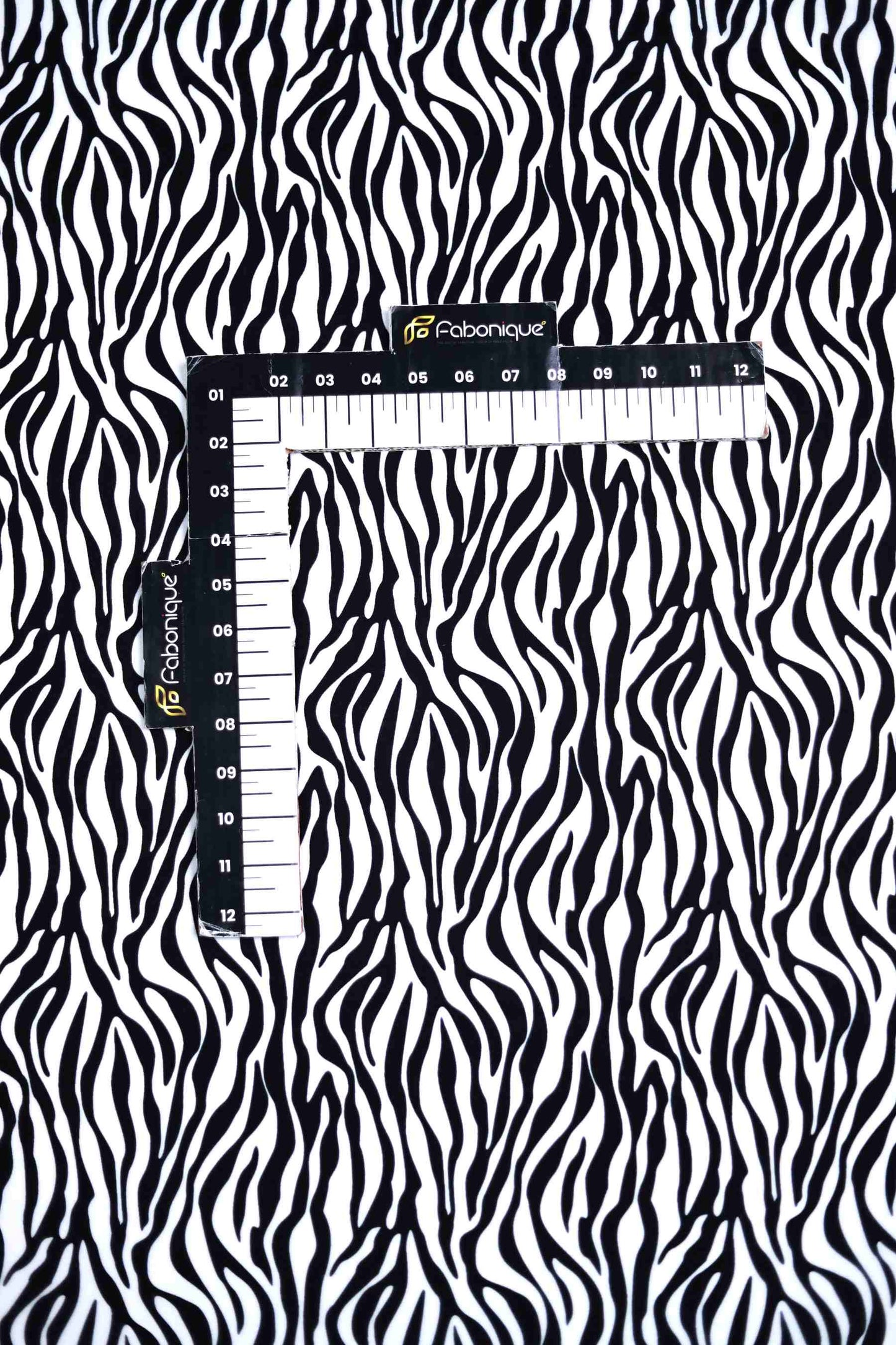 Zebra Zen Linen Fabric