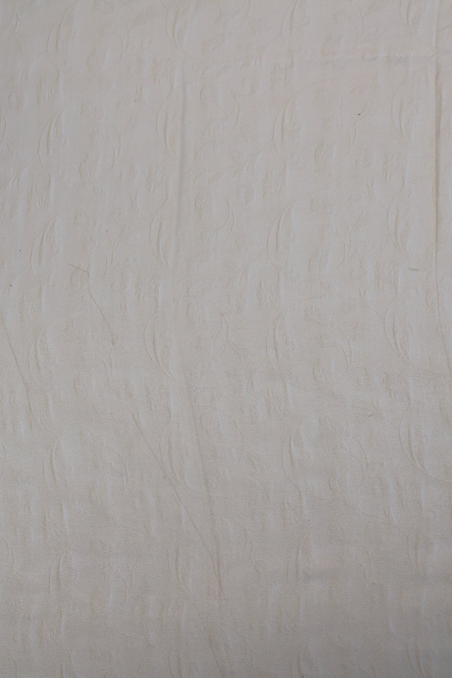 Pure Tissue Organza Fabric with Self Pattern and Delicate Floral Motif