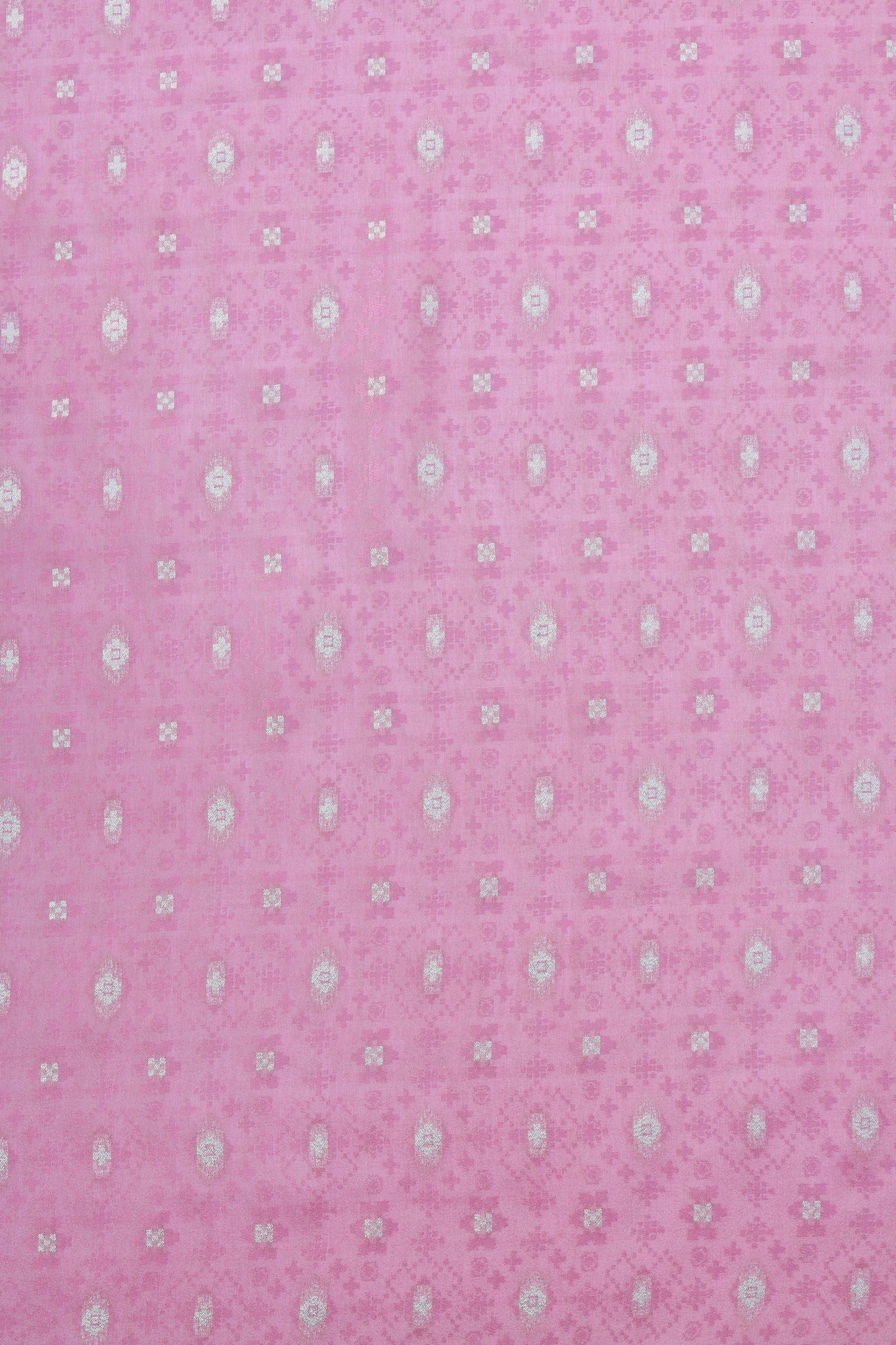 Metallic Sheen Self-Pattern Jacquard Fabric