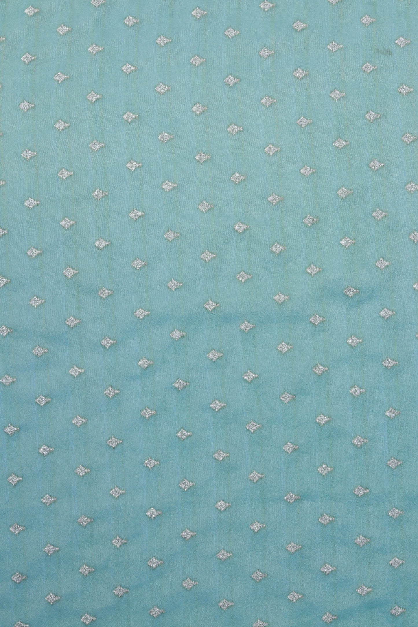 Elegant Gold Diamond Motif Jacquard Fabric