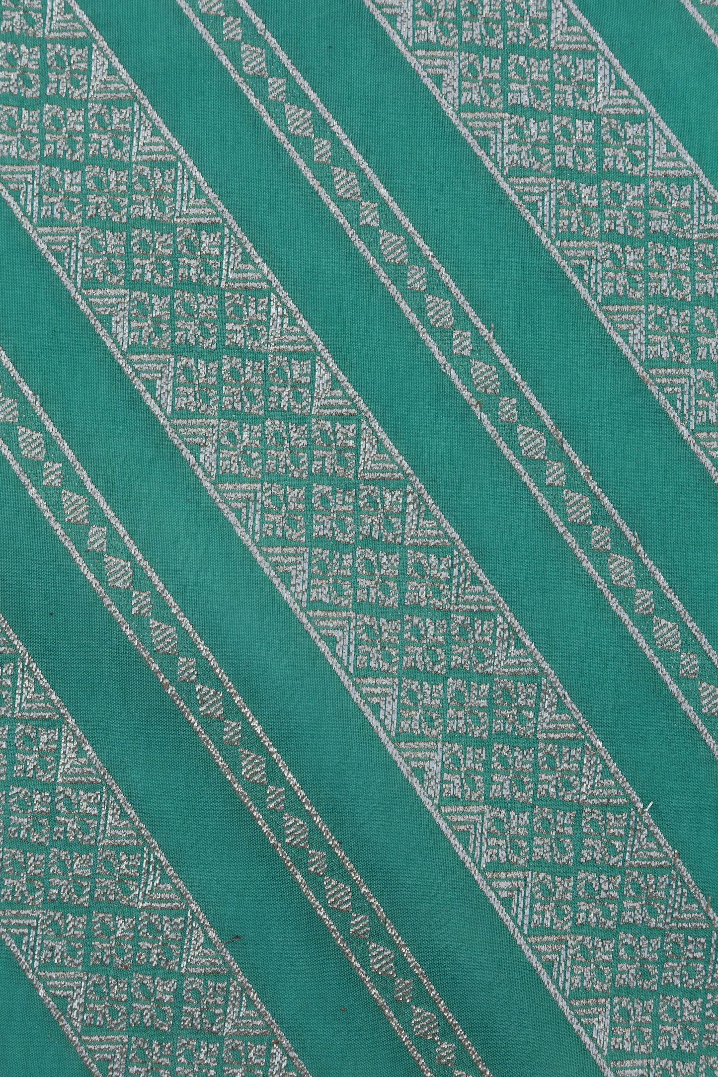 Striped Gold Accent Jacquard Fabric