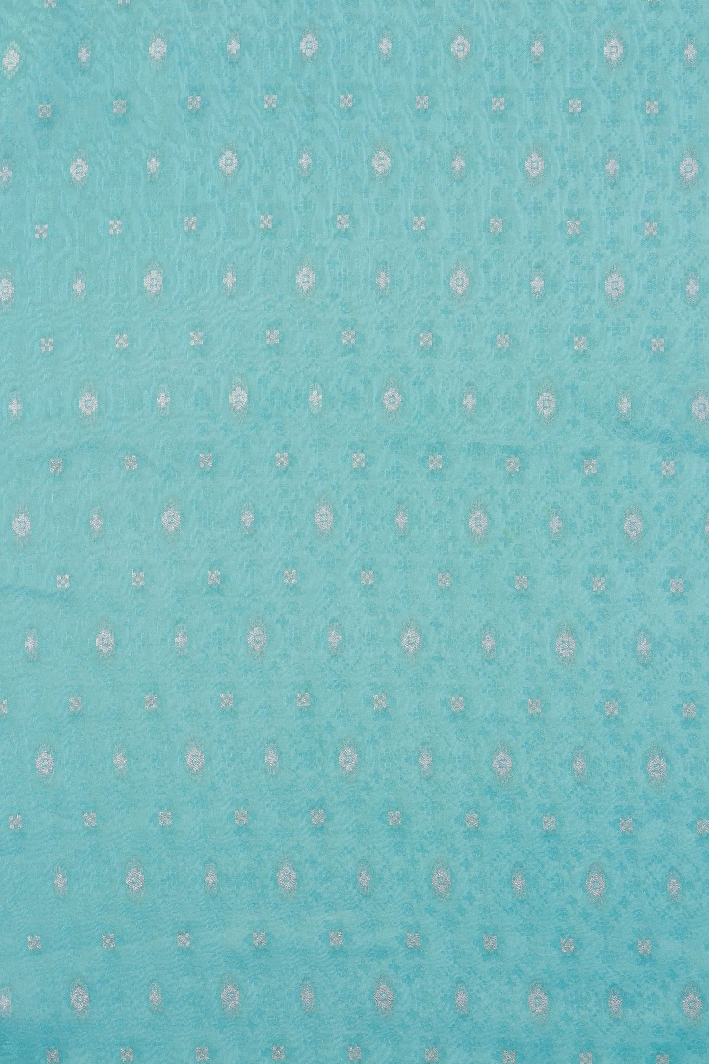 Metallic Sheen Self-Pattern Jacquard Fabric