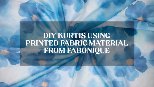 printed fabric material