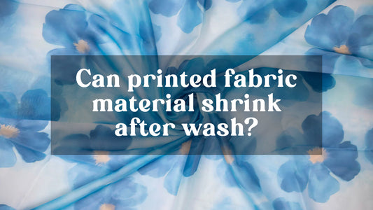 printed fabric material