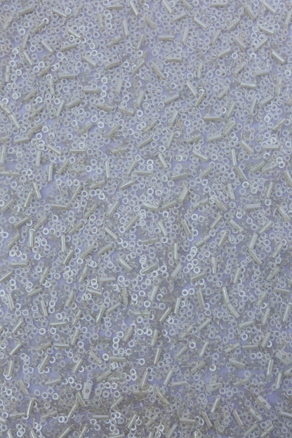 Metallic Luxe All Over Sequined Fabric