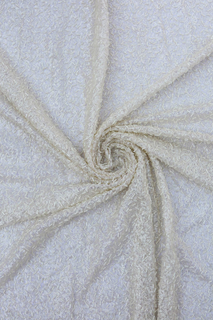 Metallic Luxe All Over Sequined Fabric