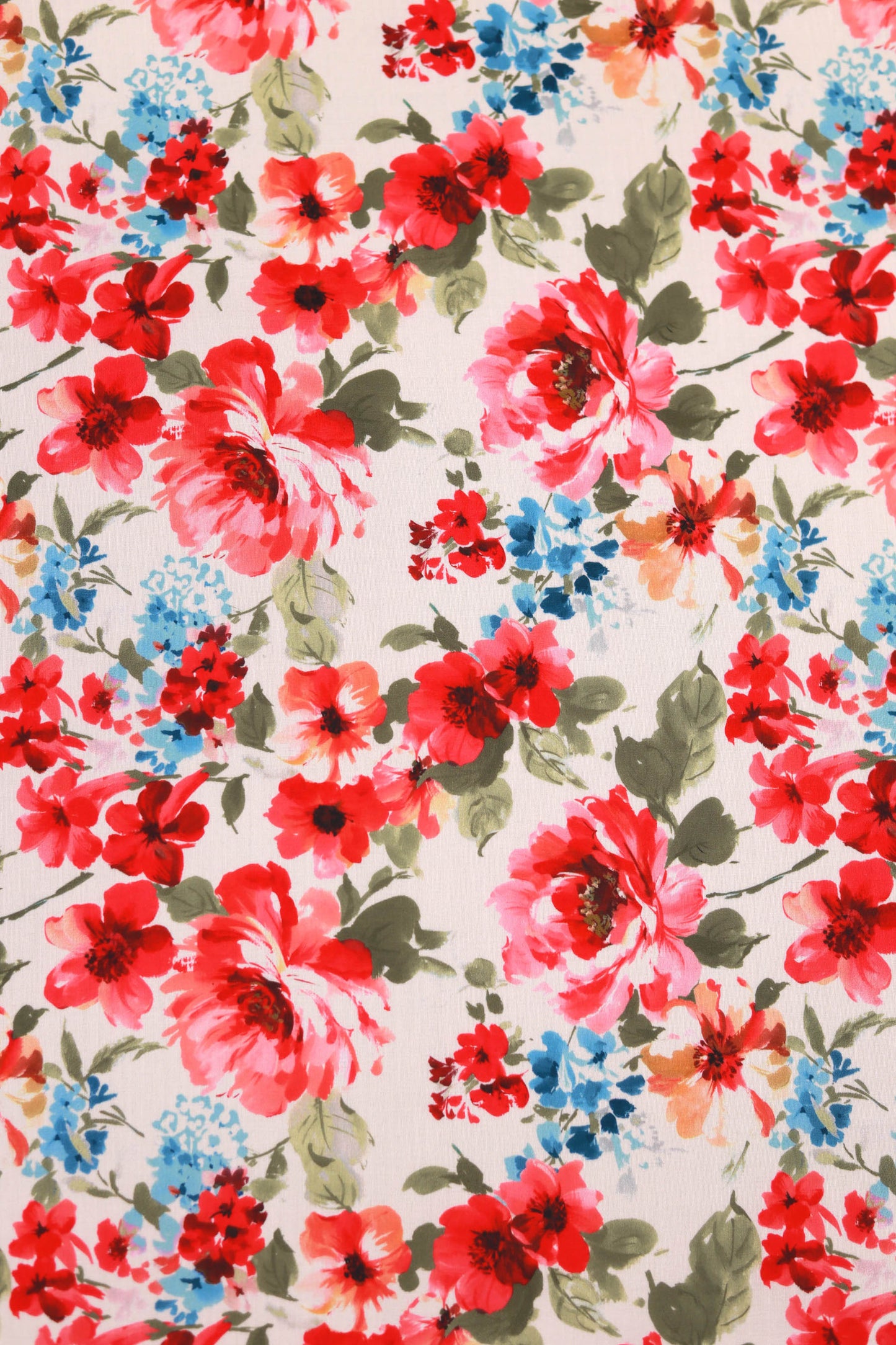 Garden Glow Muslin Printed Fabric