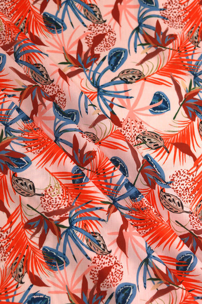 Autumn Tropics Unstitched Fabric Combo