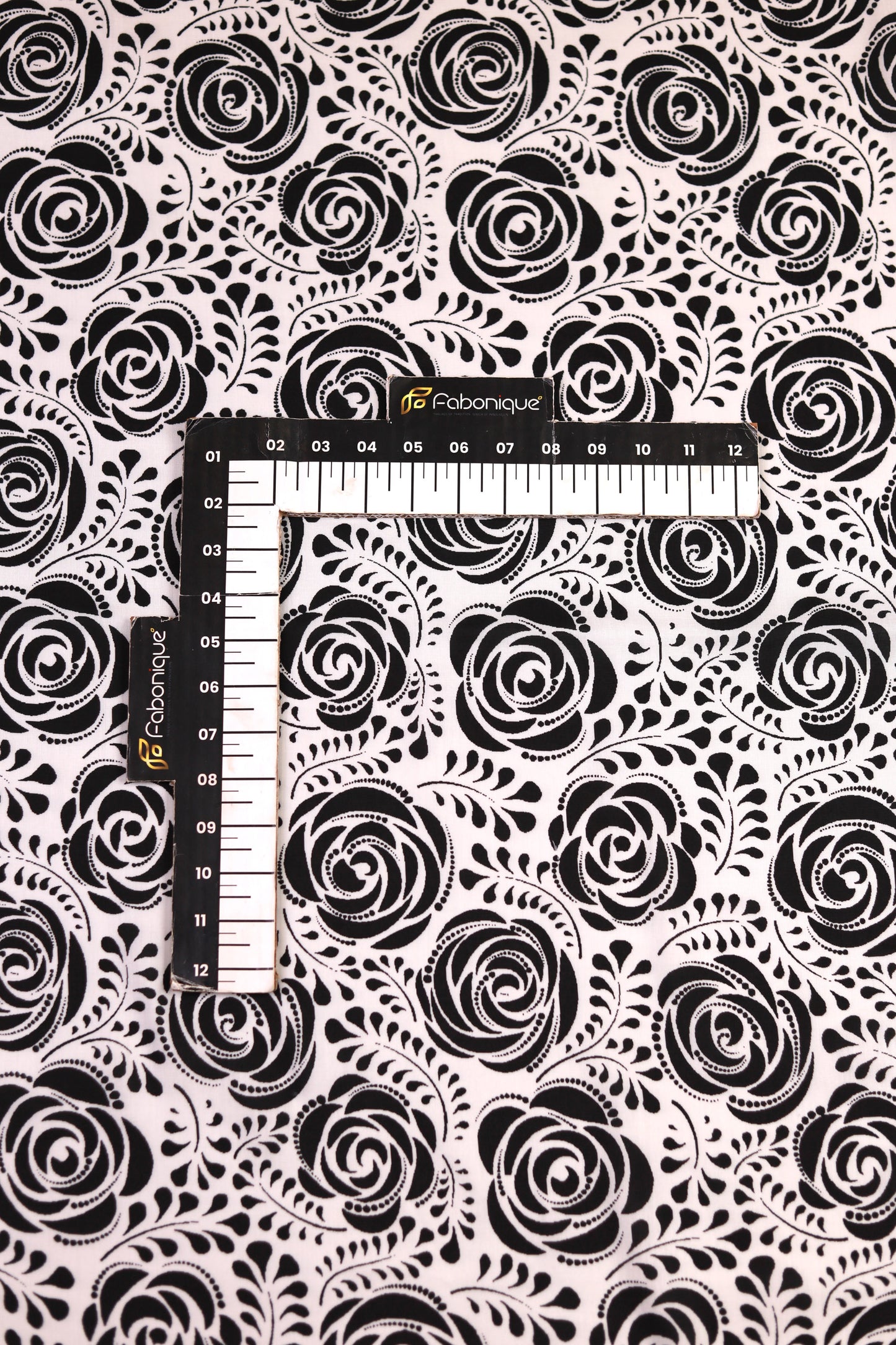 Midnight Rose Unstitched Fabric Combo
