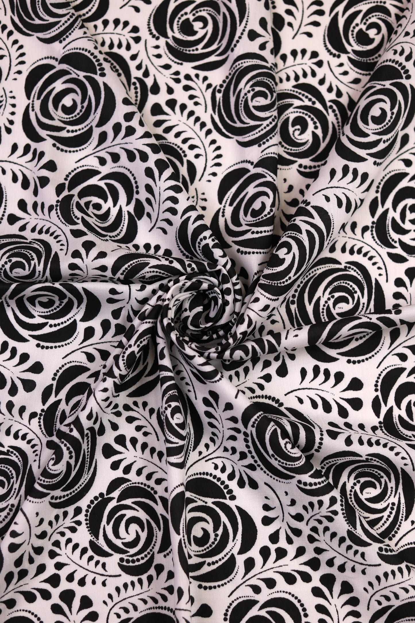 Midnight Rose Unstitched Fabric Combo